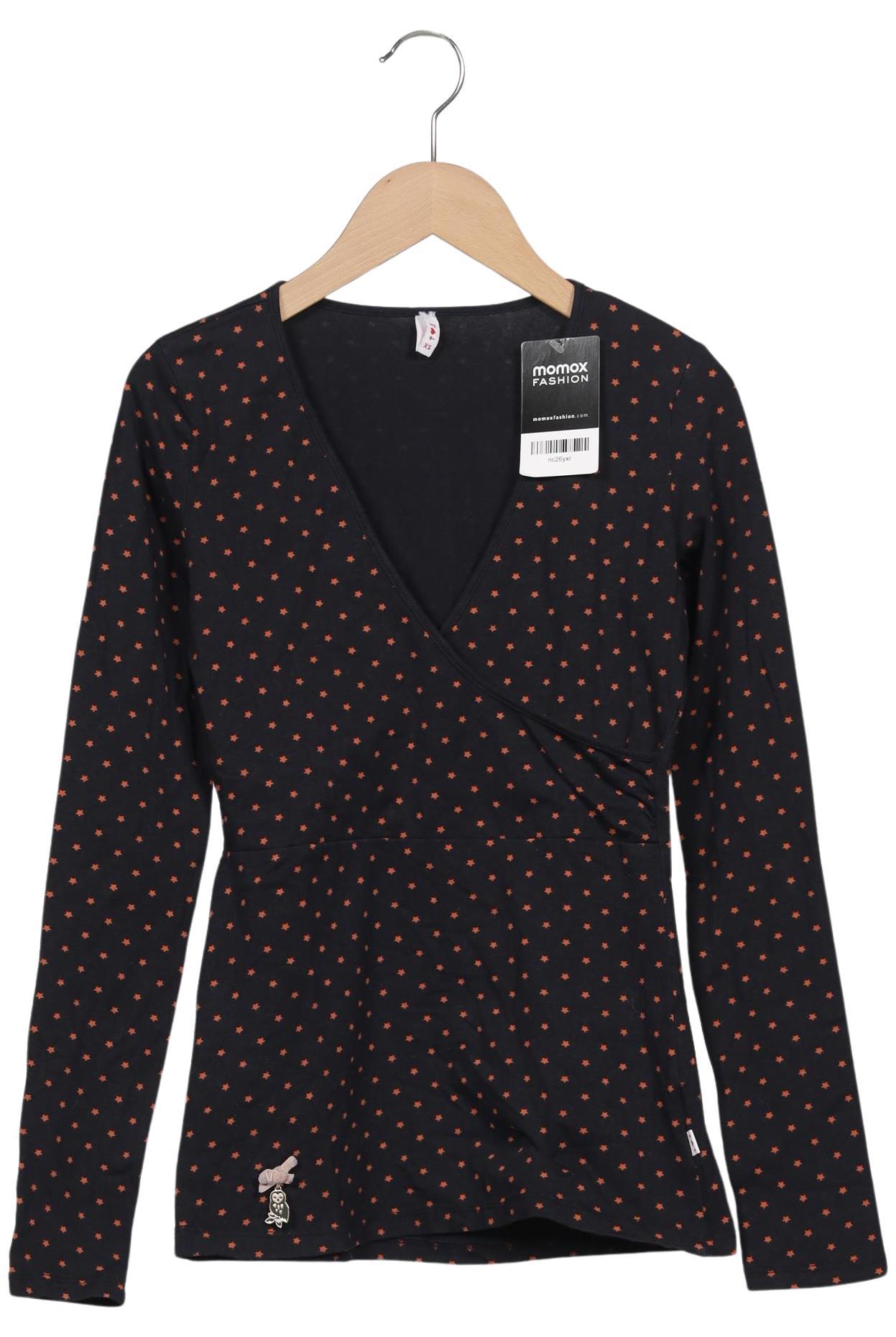 

Blutsgeschwister Damen Langarmshirt, marineblau, Gr. 34