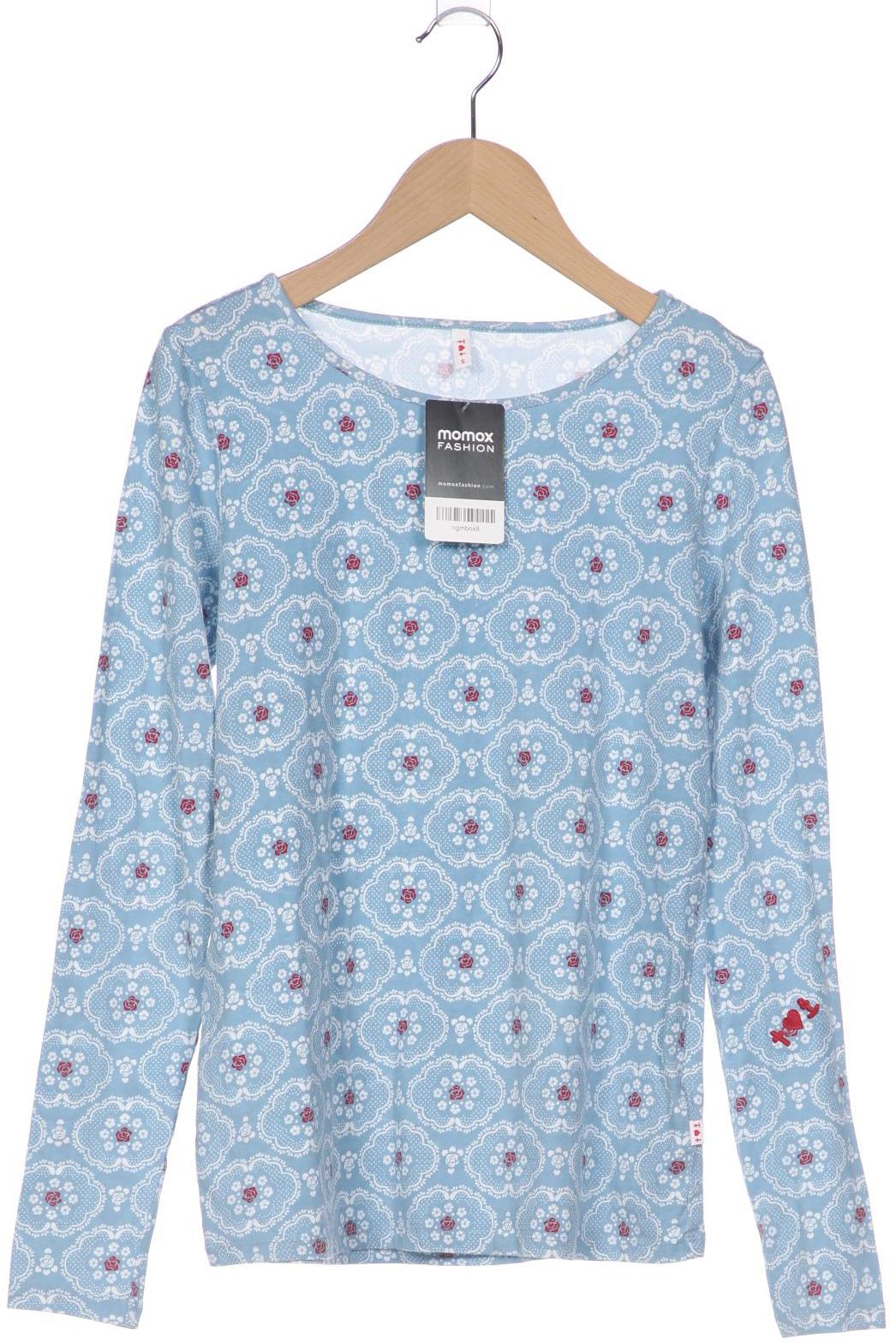 

Blutsgeschwister Damen Langarmshirt, blau, Gr. 36