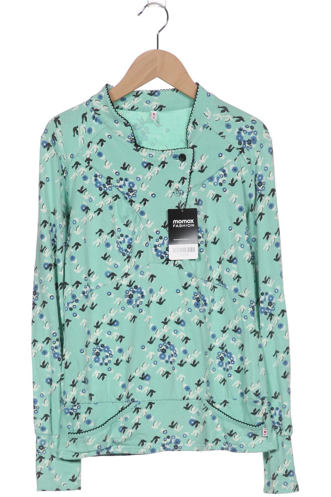 

Blutsgeschwister Damen Langarmshirt, türkis, Gr. 38