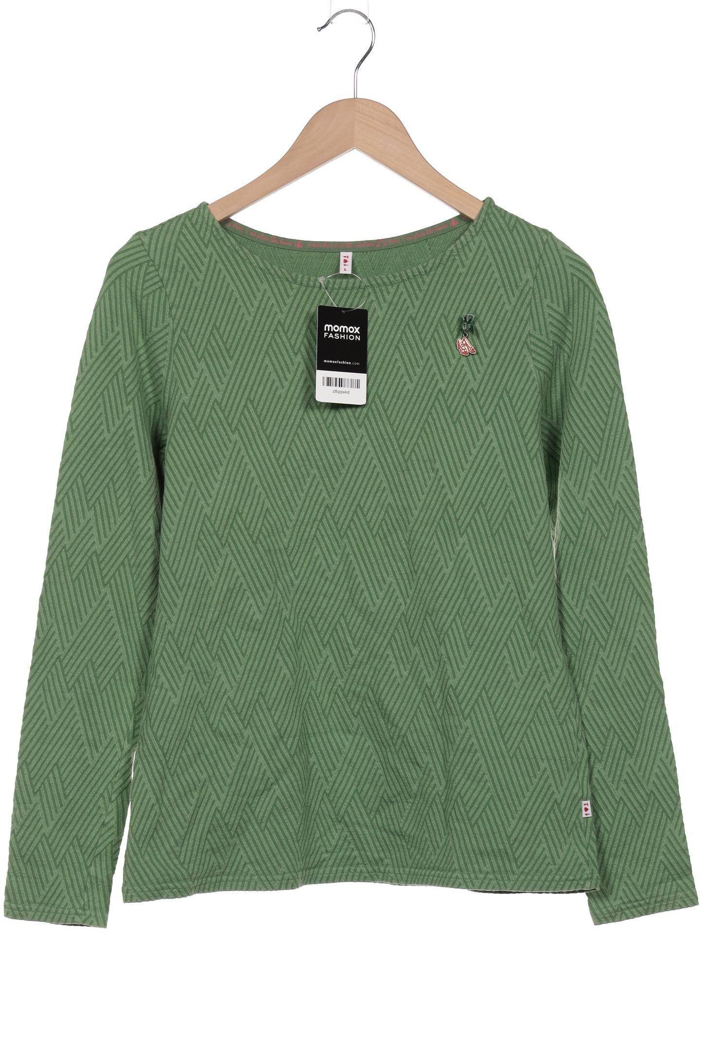 

Blutsgeschwister Damen Langarmshirt, grün, Gr. 42