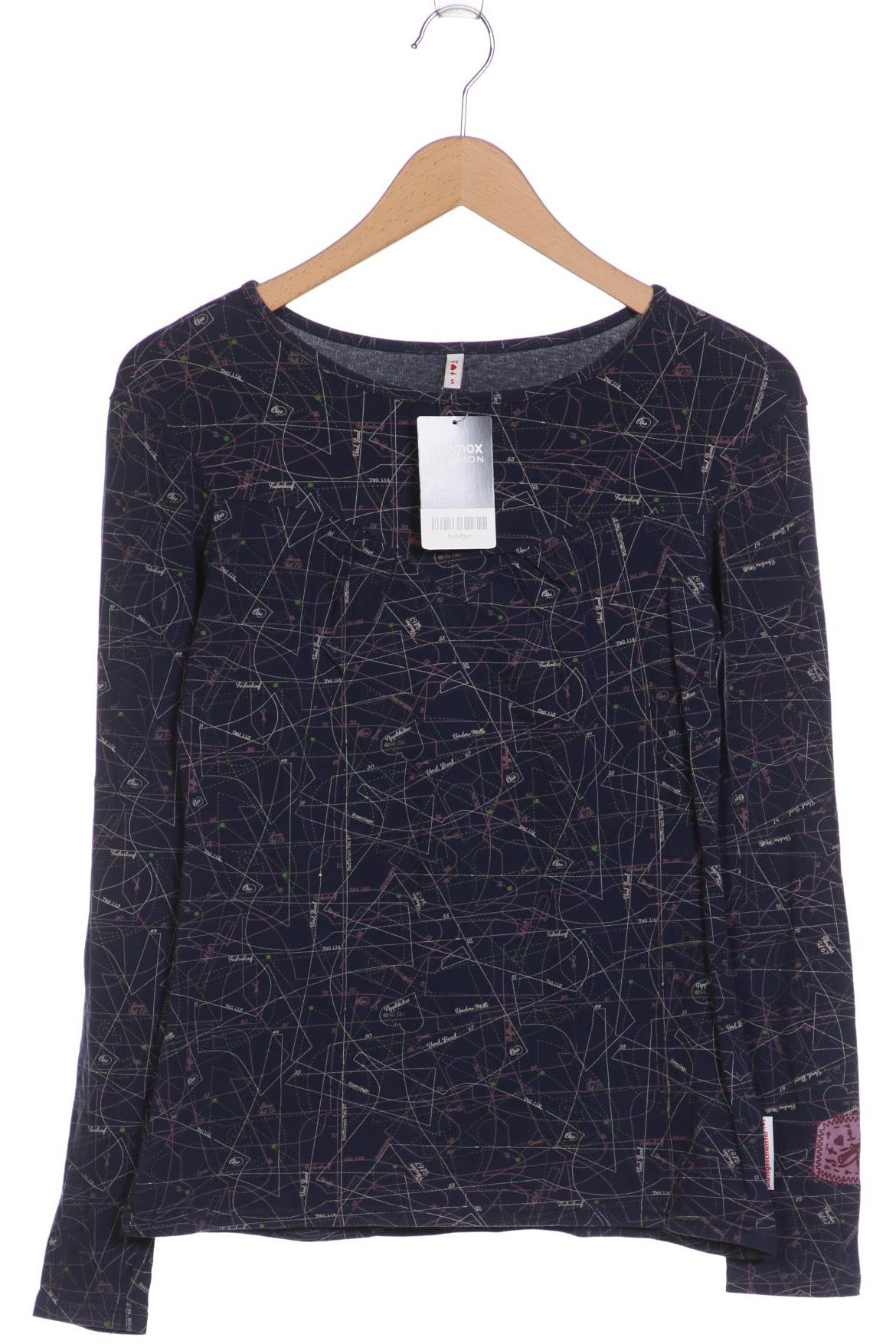 

Blutsgeschwister Damen Langarmshirt, marineblau, Gr. 36