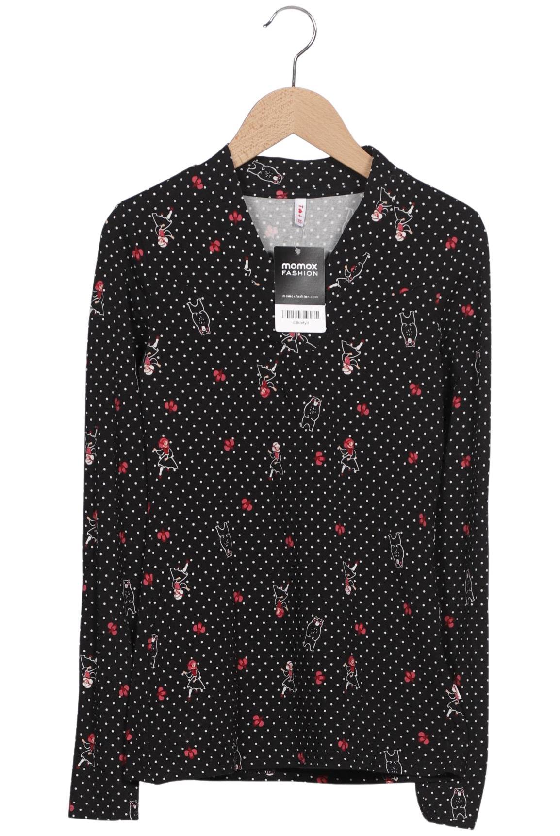 

Blutsgeschwister Damen Langarmshirt, schwarz, Gr. 34