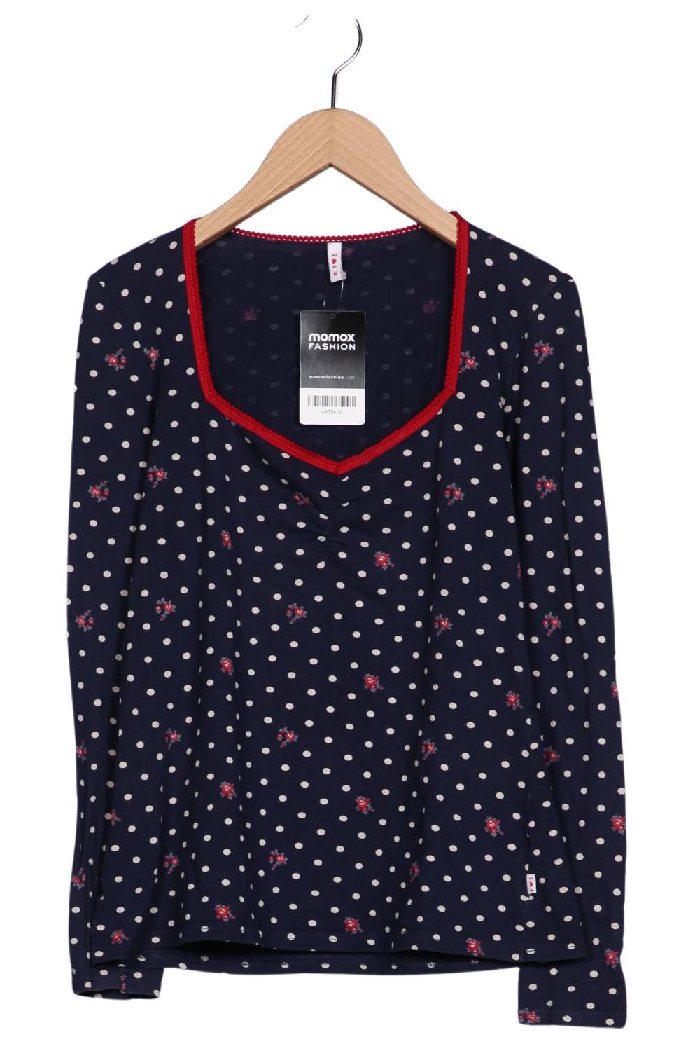 

Blutsgeschwister Damen Langarmshirt, marineblau, Gr. 38
