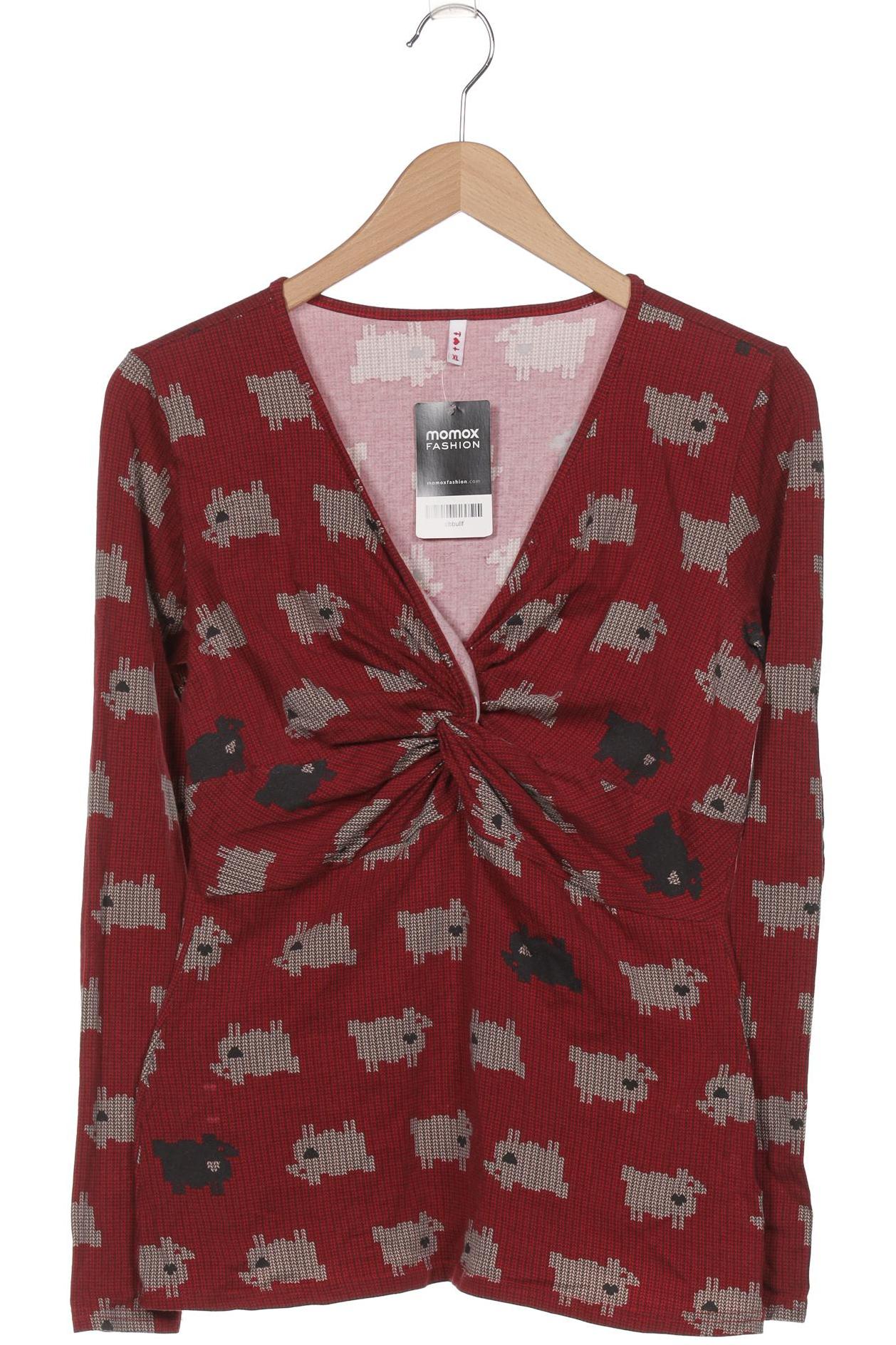 

Blutsgeschwister Damen Langarmshirt, rot, Gr. 44