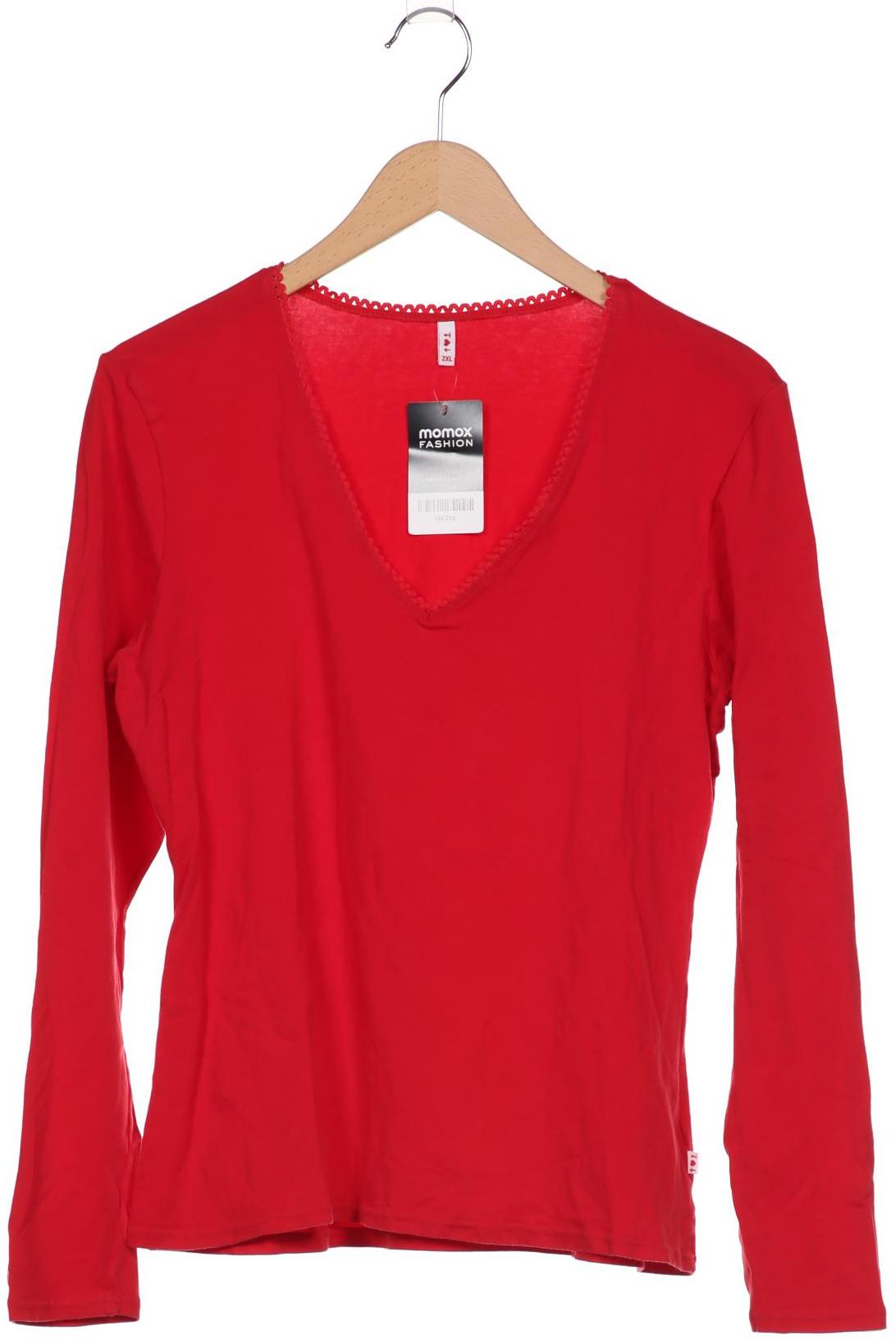 

Blutsgeschwister Damen Langarmshirt, rot, Gr. 46