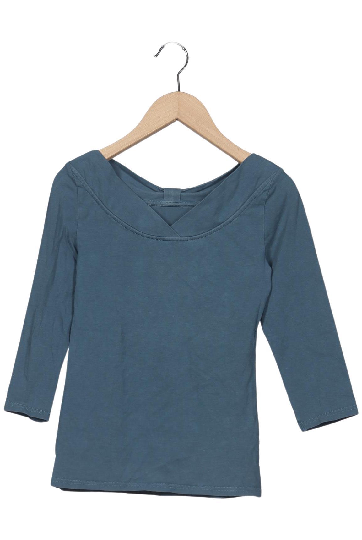 

Blutsgeschwister Damen Langarmshirt, blau, Gr. 34