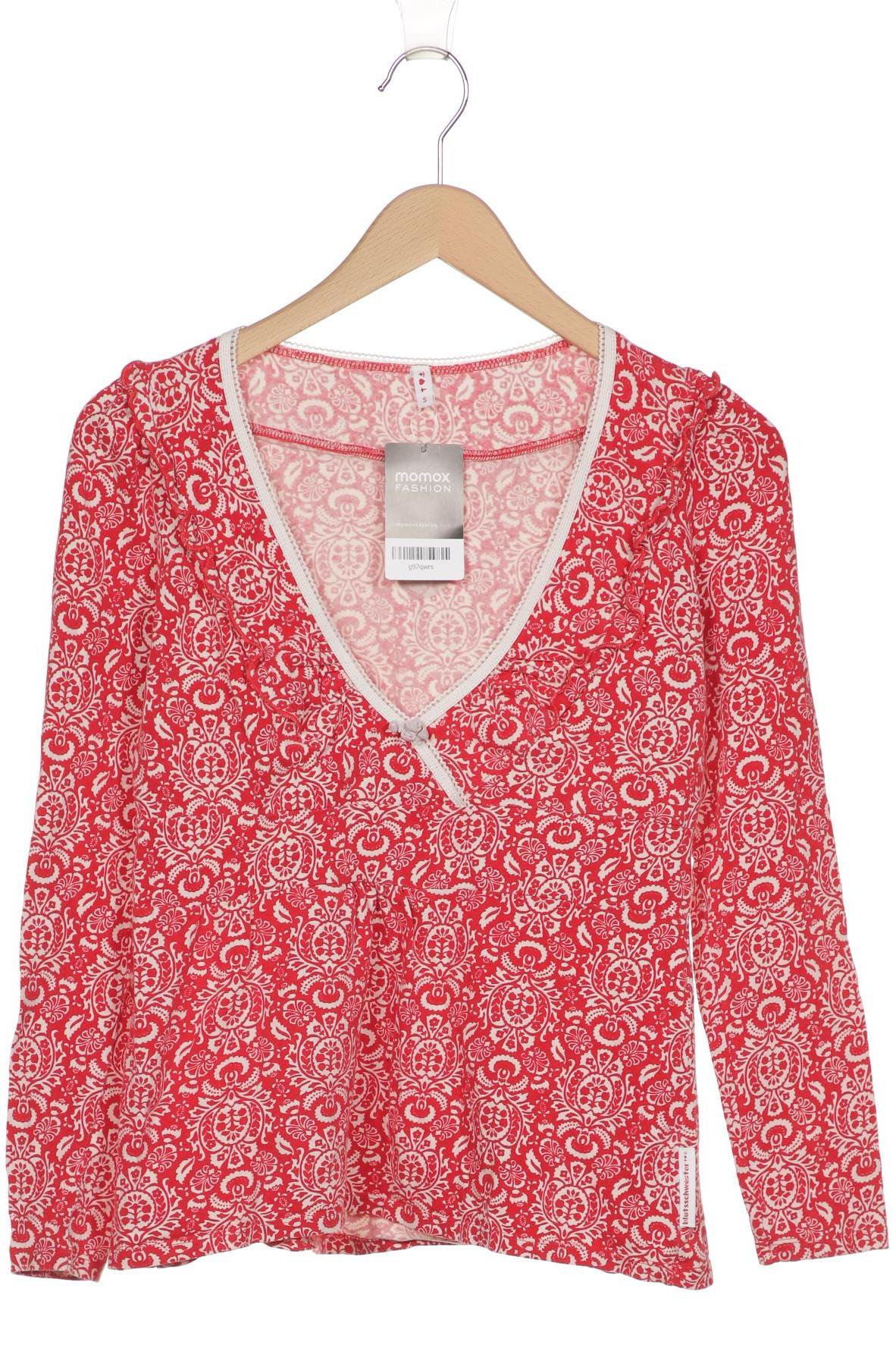 

Blutsgeschwister Damen Langarmshirt, rot