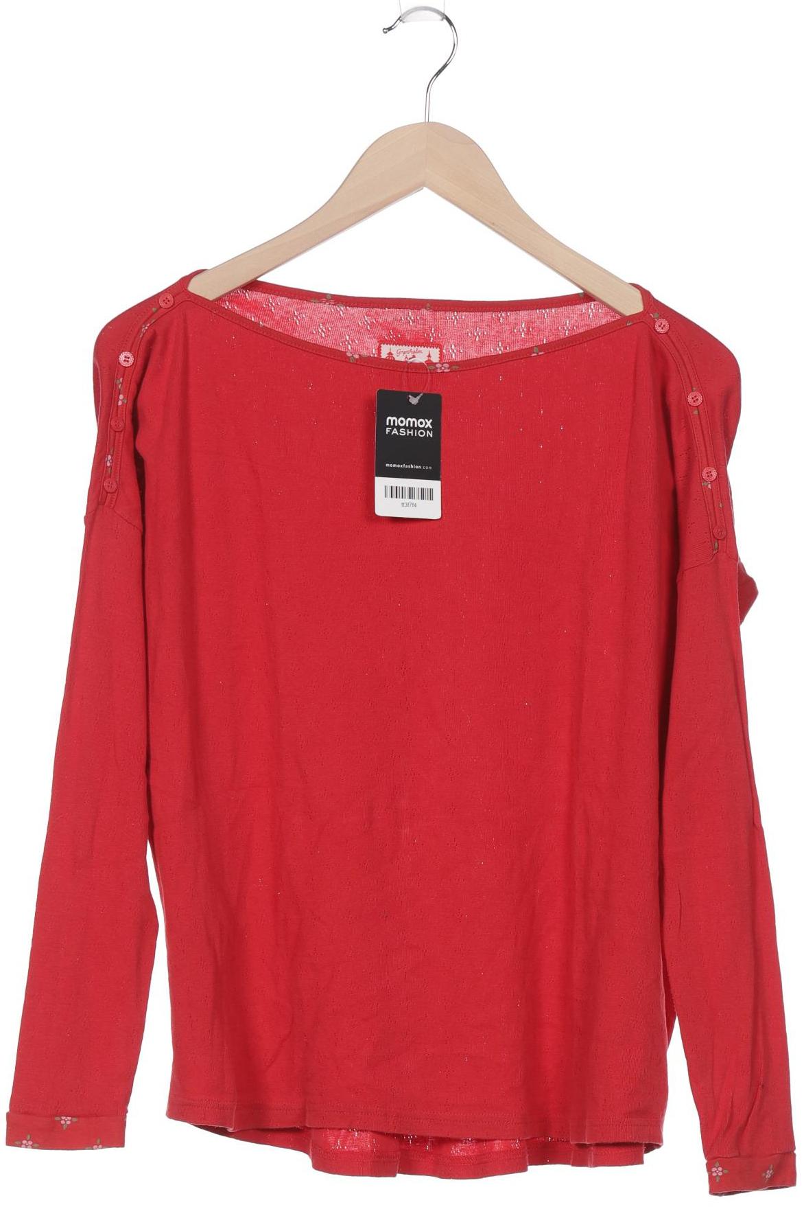 

Blutsgeschwister Damen Langarmshirt, rot, Gr. 36