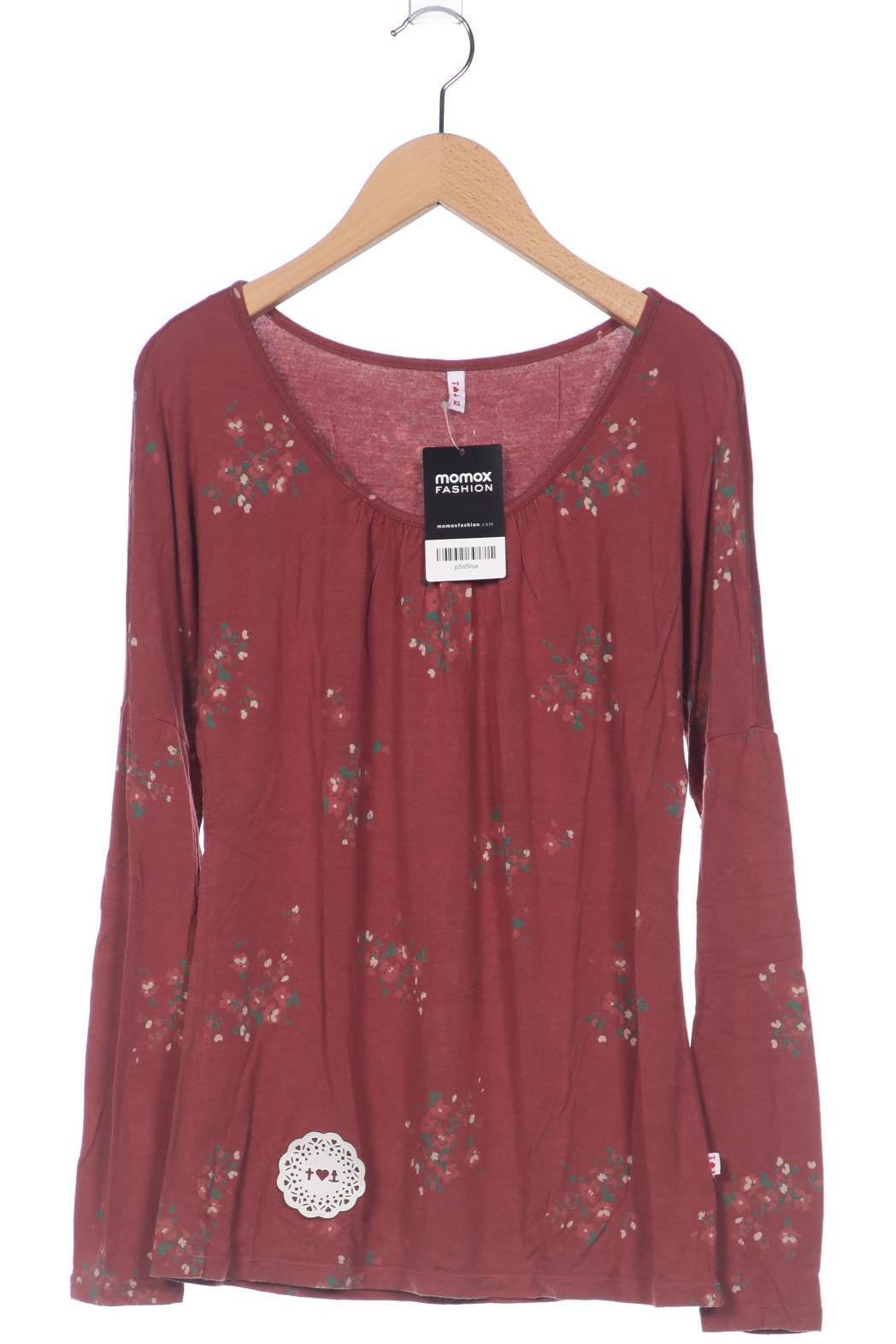 

Blutsgeschwister Damen Langarmshirt, bordeaux, Gr. 34