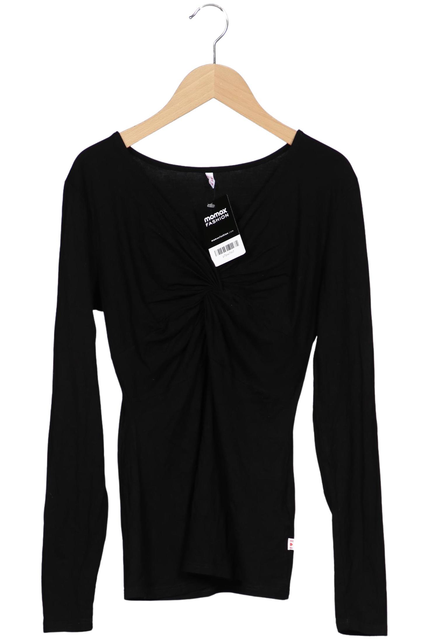 

Blutsgeschwister Damen Langarmshirt, schwarz, Gr. 38