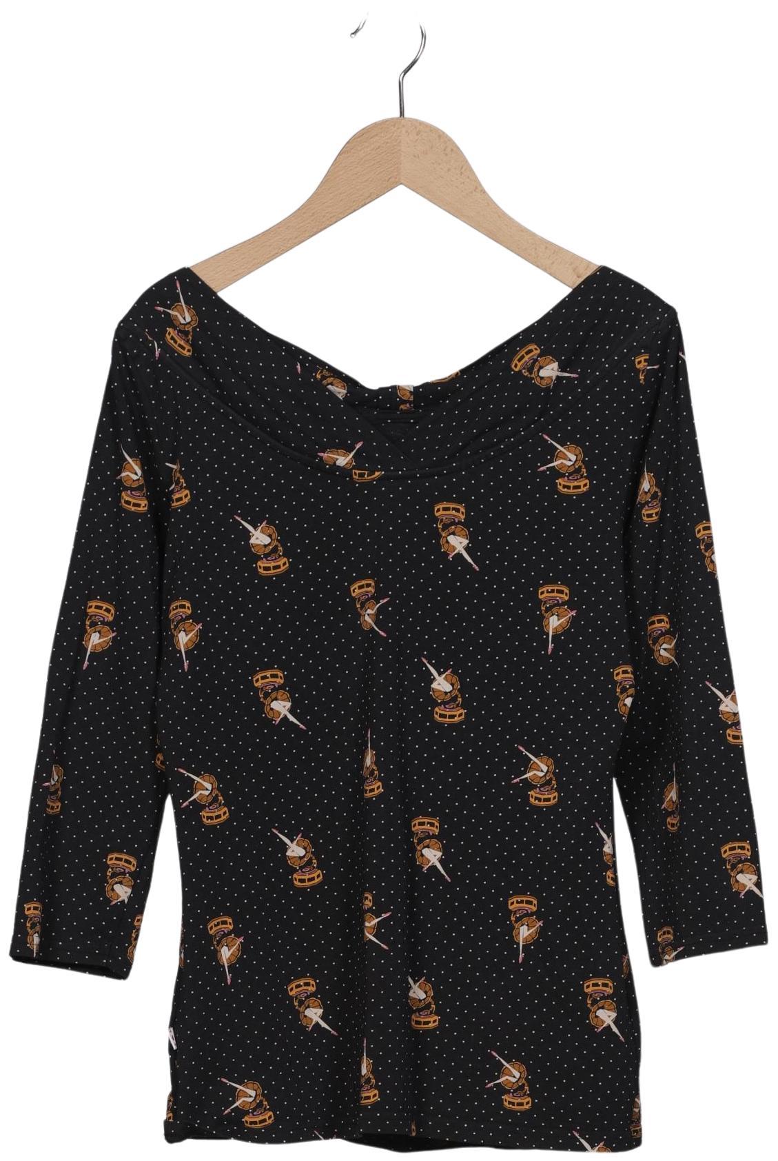 

Blutsgeschwister Damen Langarmshirt, schwarz, Gr. 38