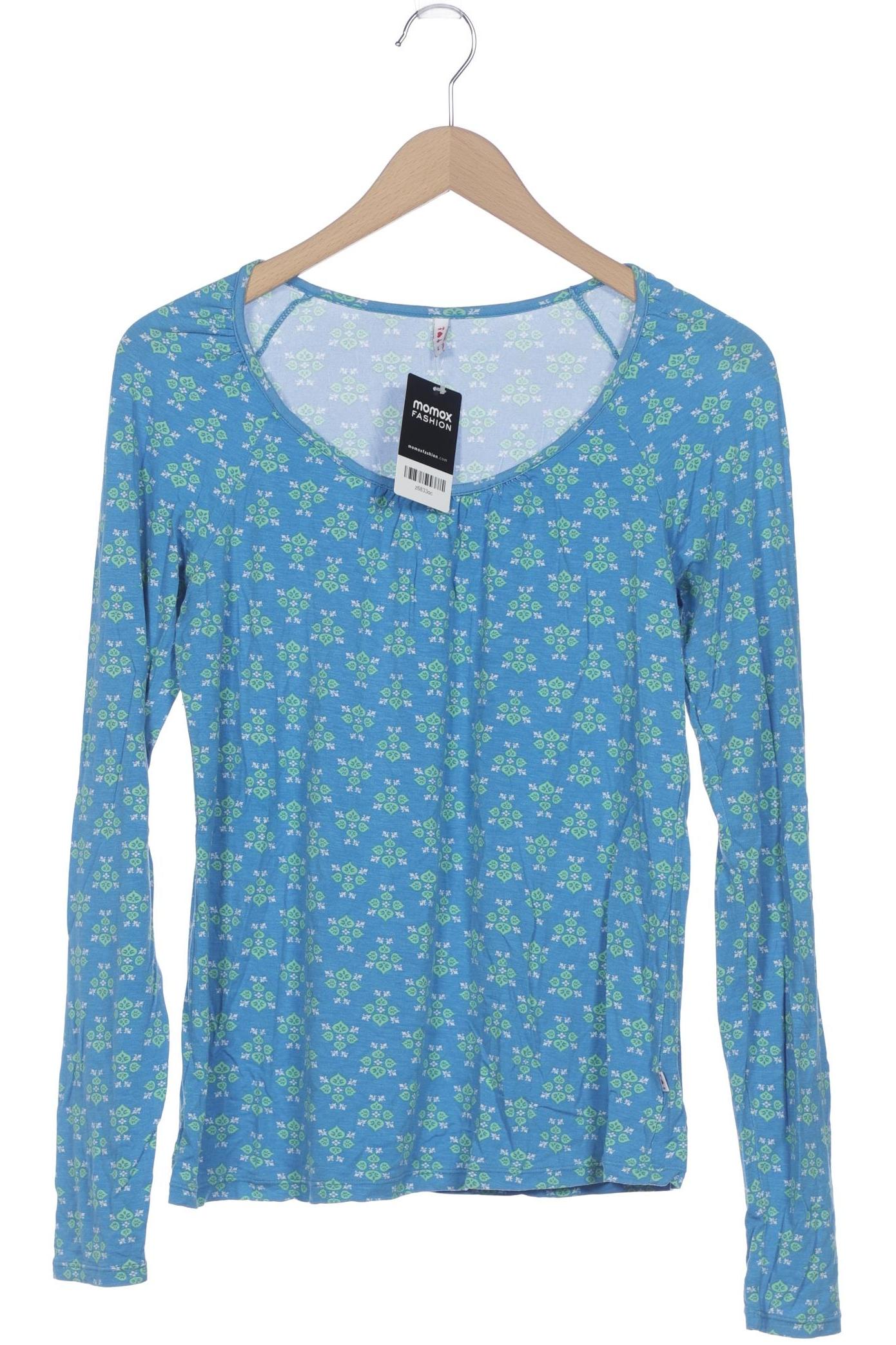 

Blutsgeschwister Damen Langarmshirt, blau, Gr. 42