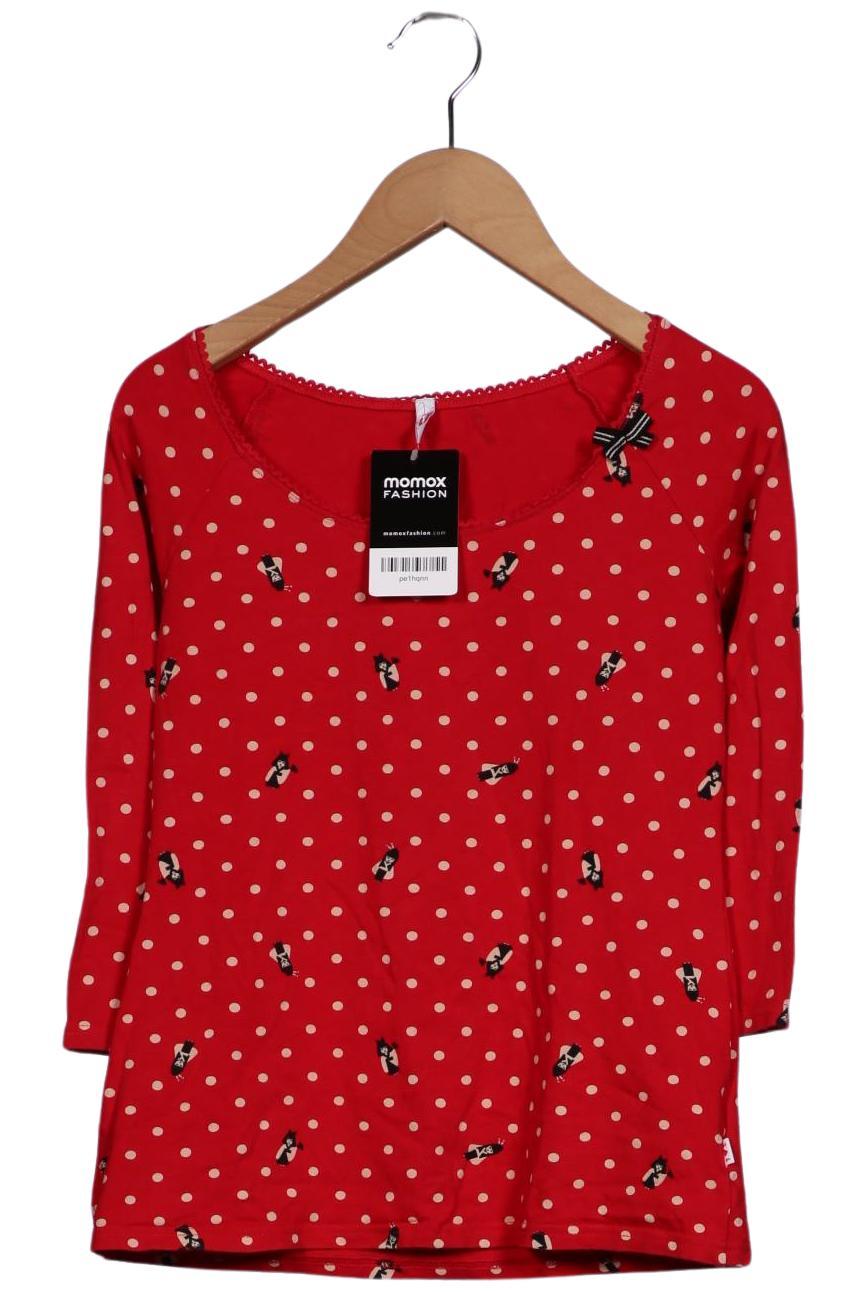 

Blutsgeschwister Damen Langarmshirt, rot, Gr. 36