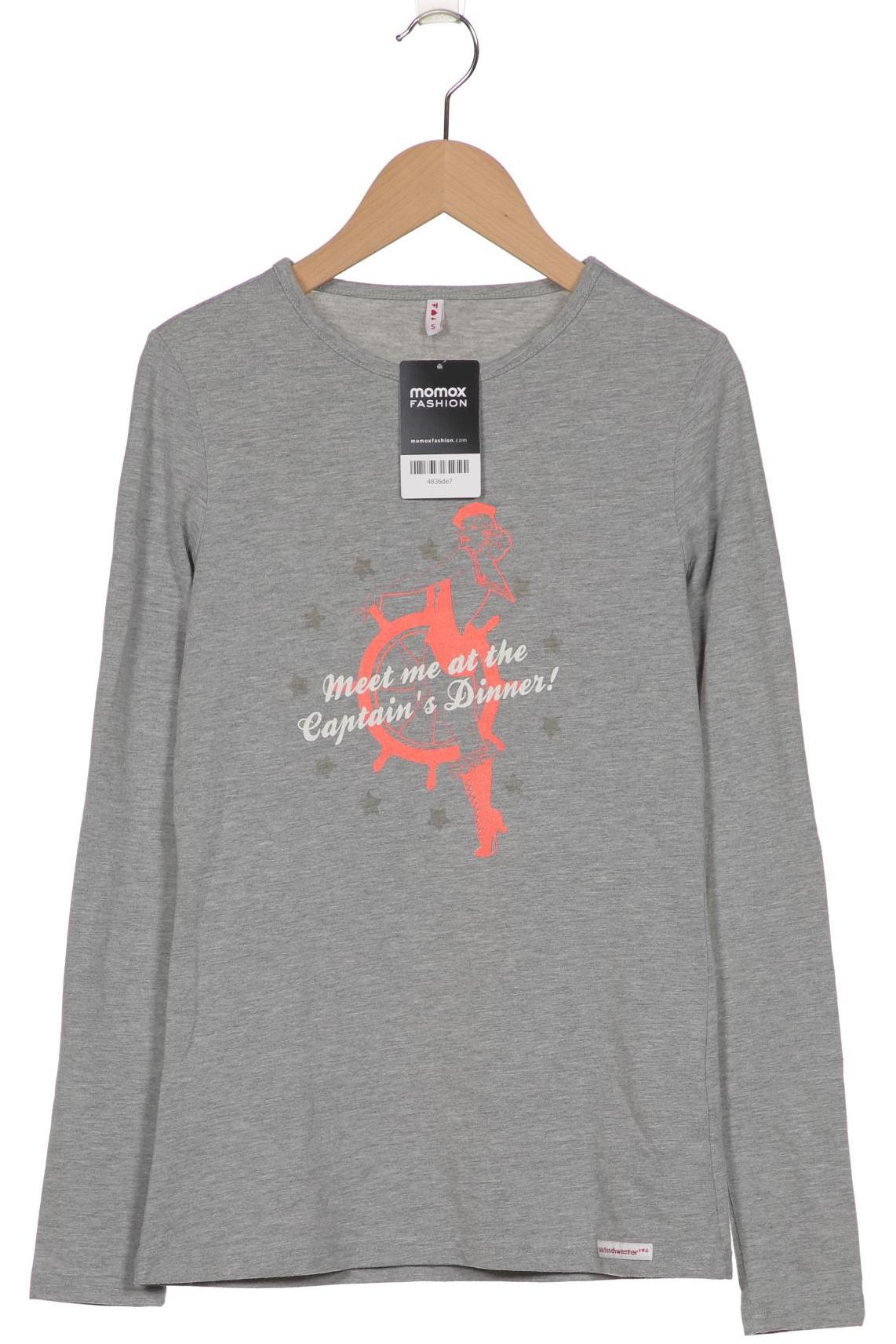 

Blutsgeschwister Damen Langarmshirt, grau, Gr. 36