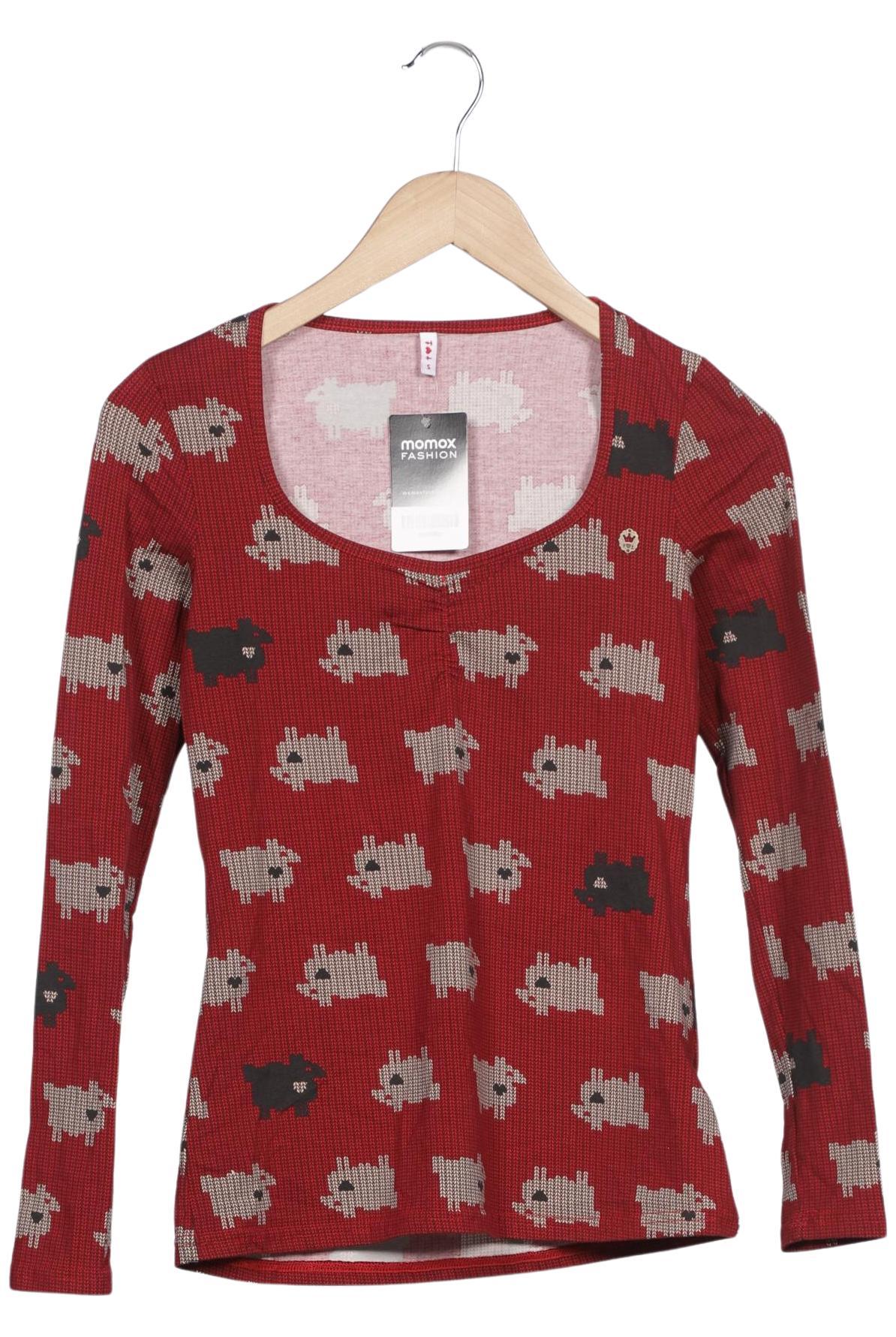 

Blutsgeschwister Damen Langarmshirt, bordeaux, Gr. 36