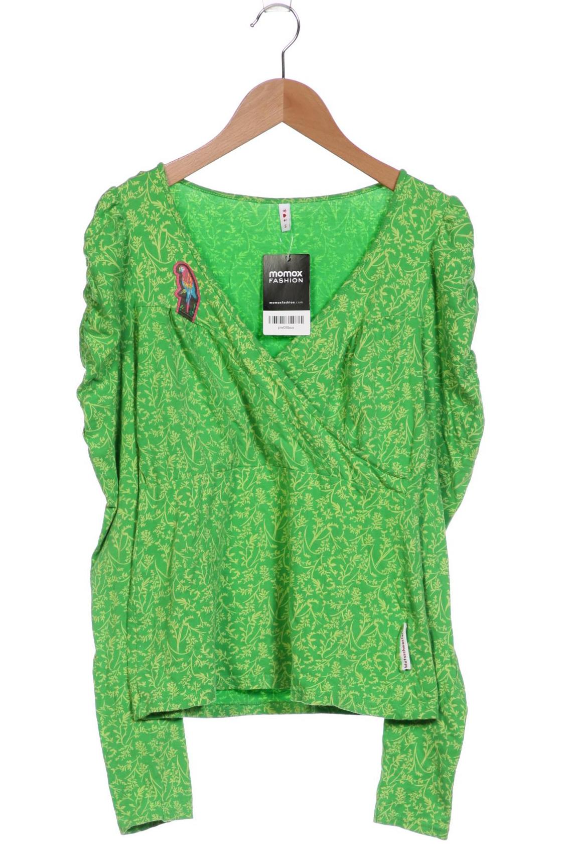 

Blutsgeschwister Damen Langarmshirt, grün, Gr. 36