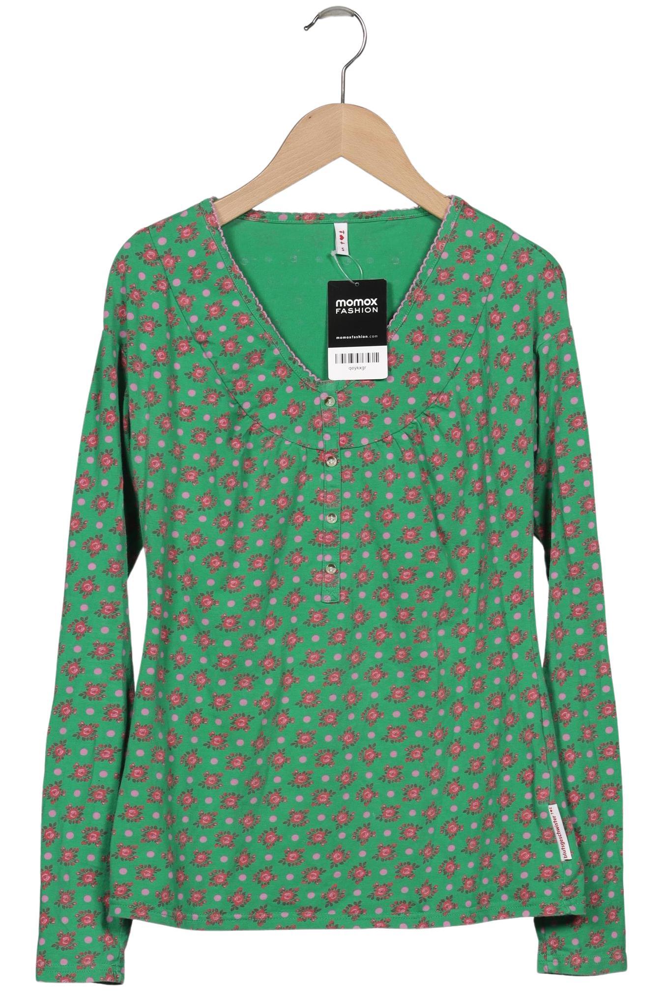 

Blutsgeschwister Damen Langarmshirt, grün, Gr. 36