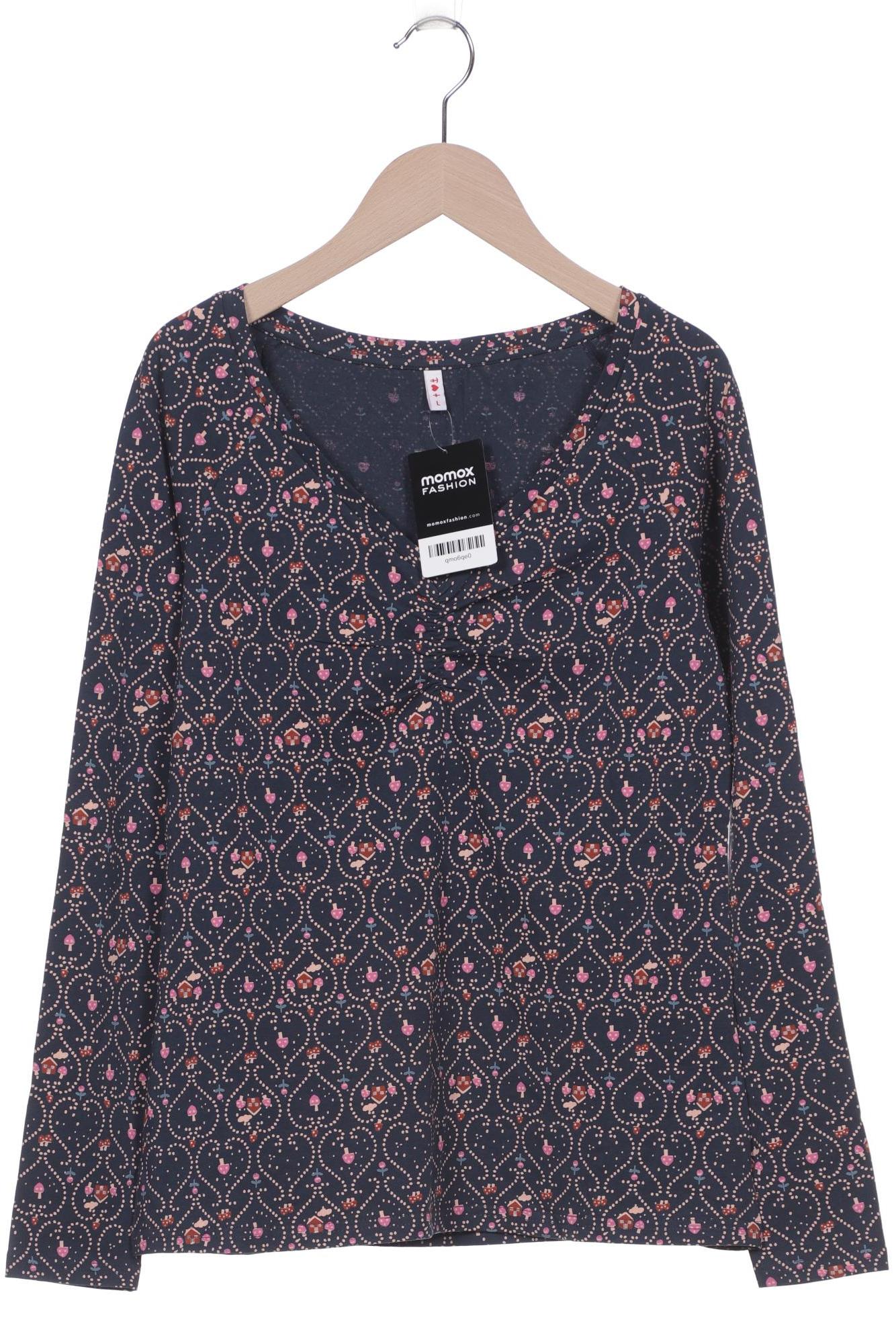 

Blutsgeschwister Damen Langarmshirt, marineblau