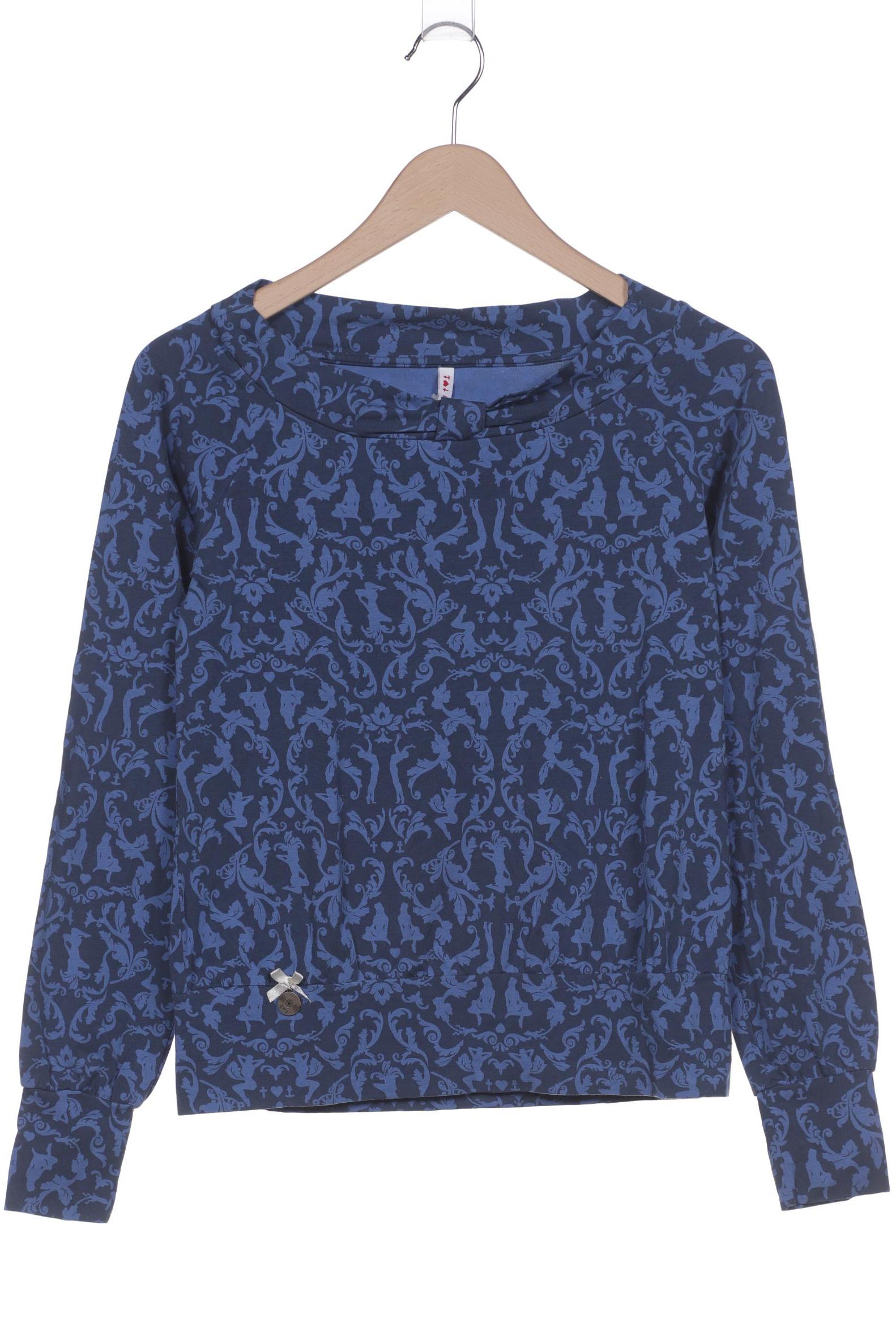 

Blutsgeschwister Damen Langarmshirt, blau, Gr. 38
