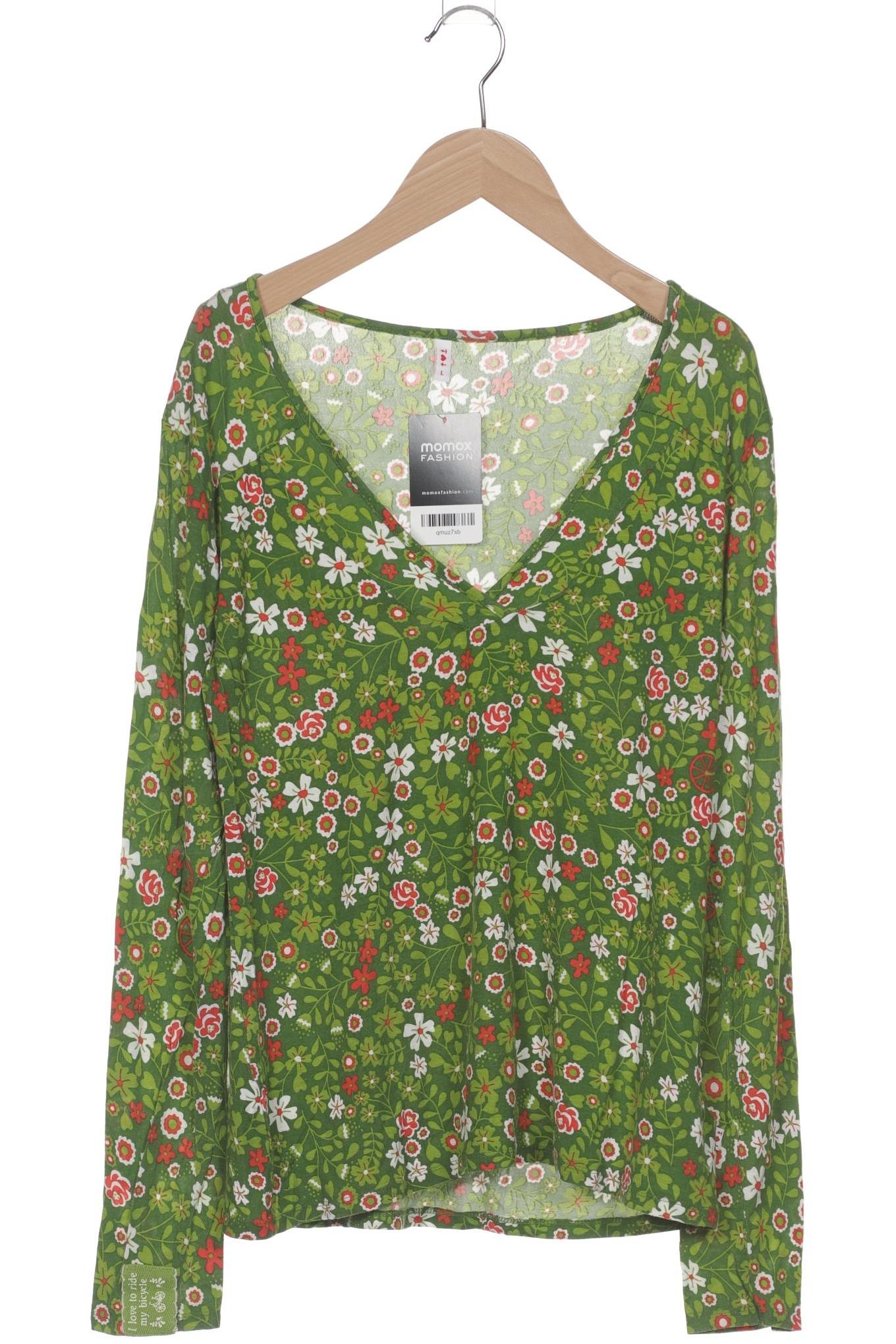 

Blutsgeschwister Damen Langarmshirt, grün, Gr. 42