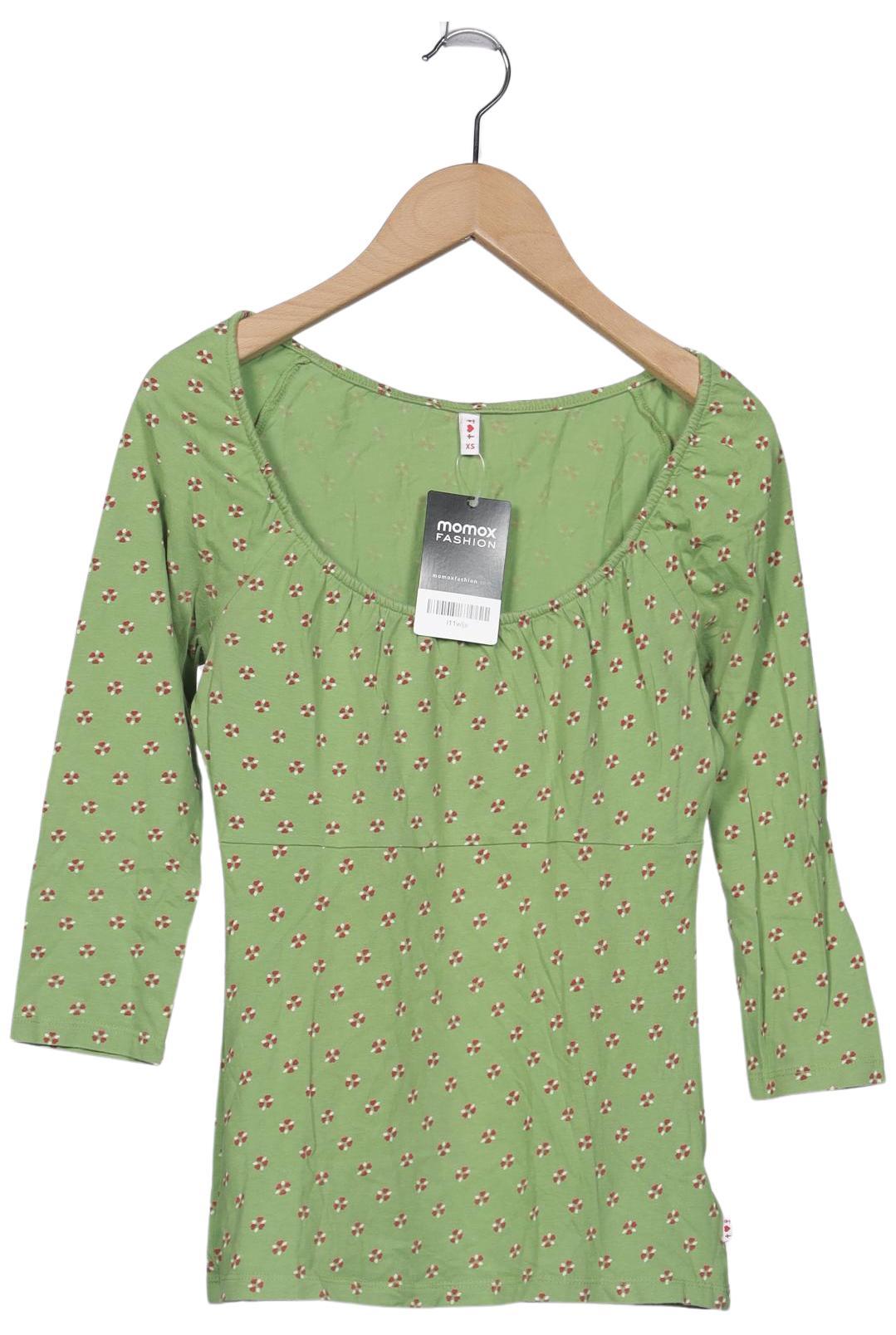 

Blutsgeschwister Damen Langarmshirt, grün, Gr. 34