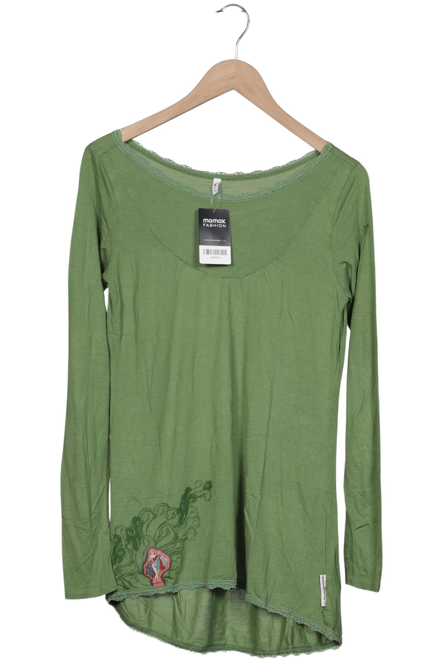 

Blutsgeschwister Damen Langarmshirt, grün, Gr. 36
