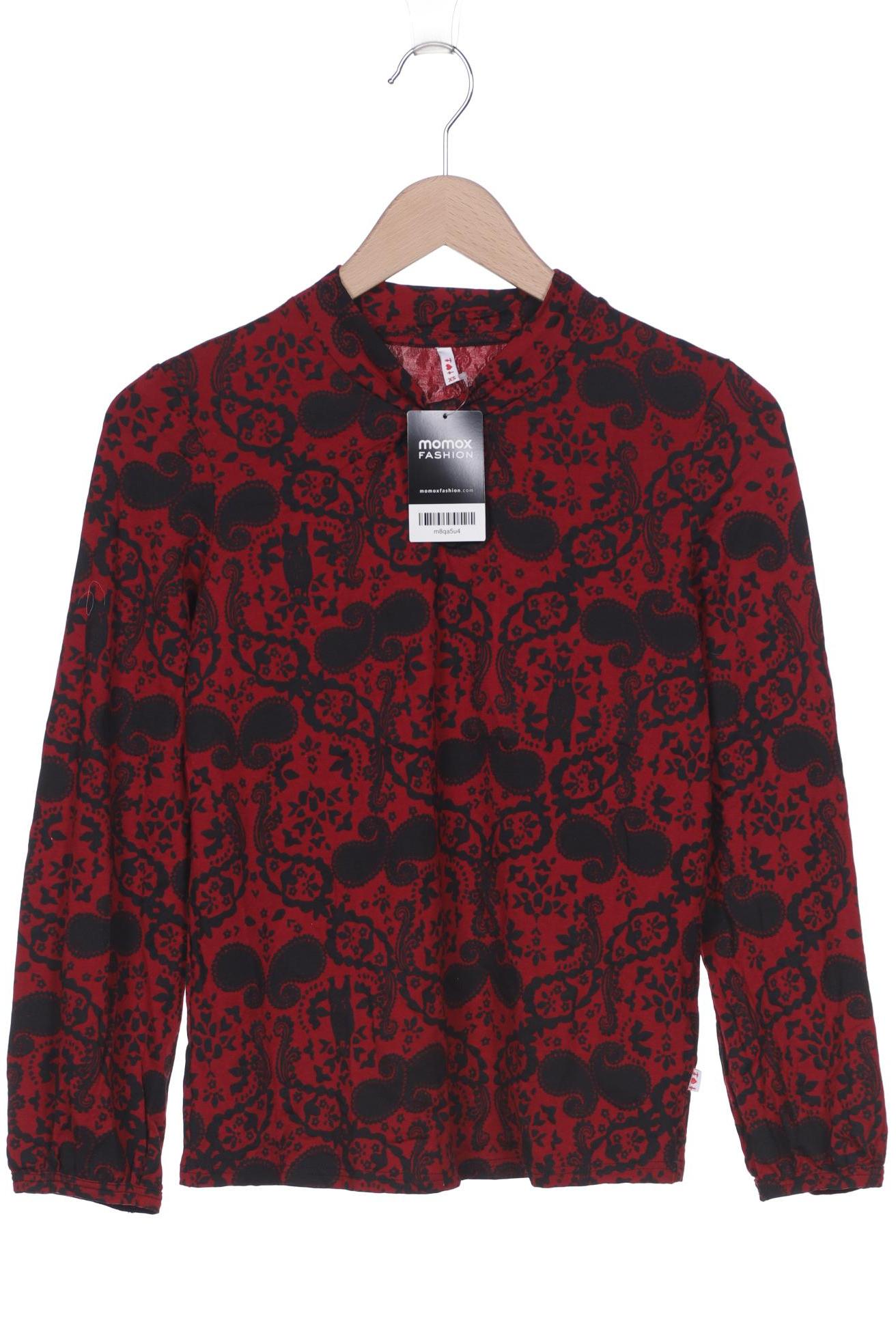 

Blutsgeschwister Damen Langarmshirt, rot, Gr. 34