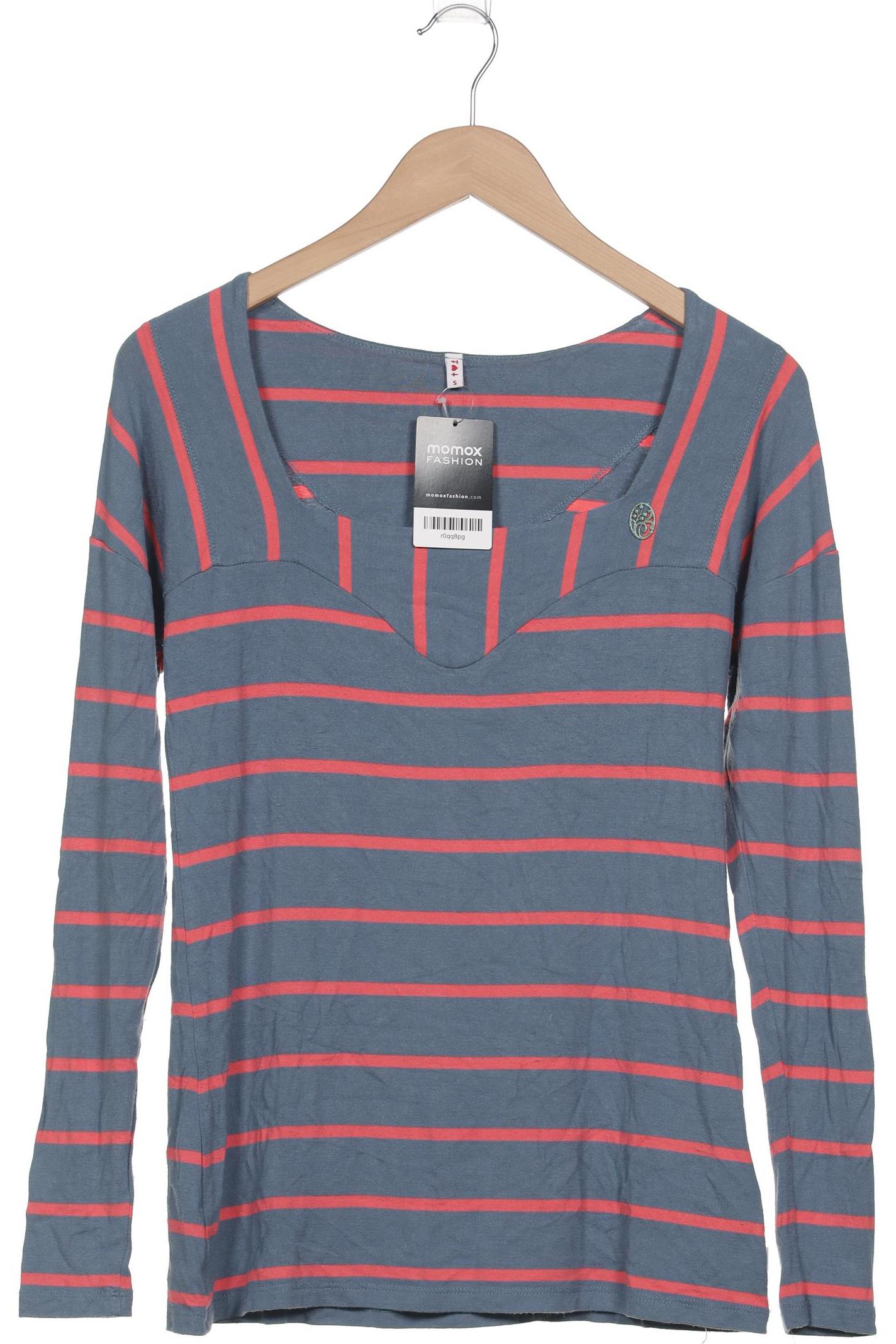 

Blutsgeschwister Damen Langarmshirt, blau, Gr. 36