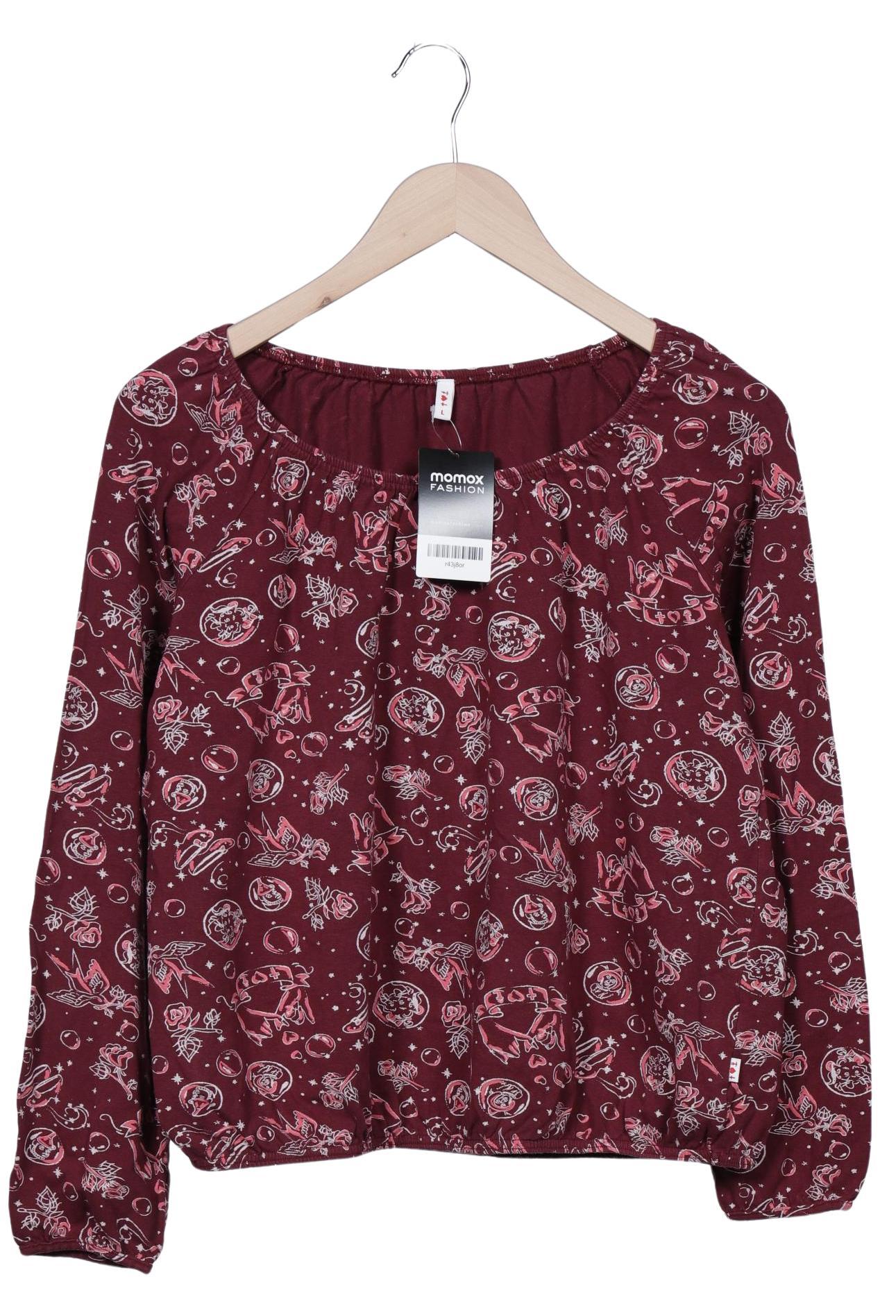 

Blutsgeschwister Damen Langarmshirt, bordeaux, Gr. 42