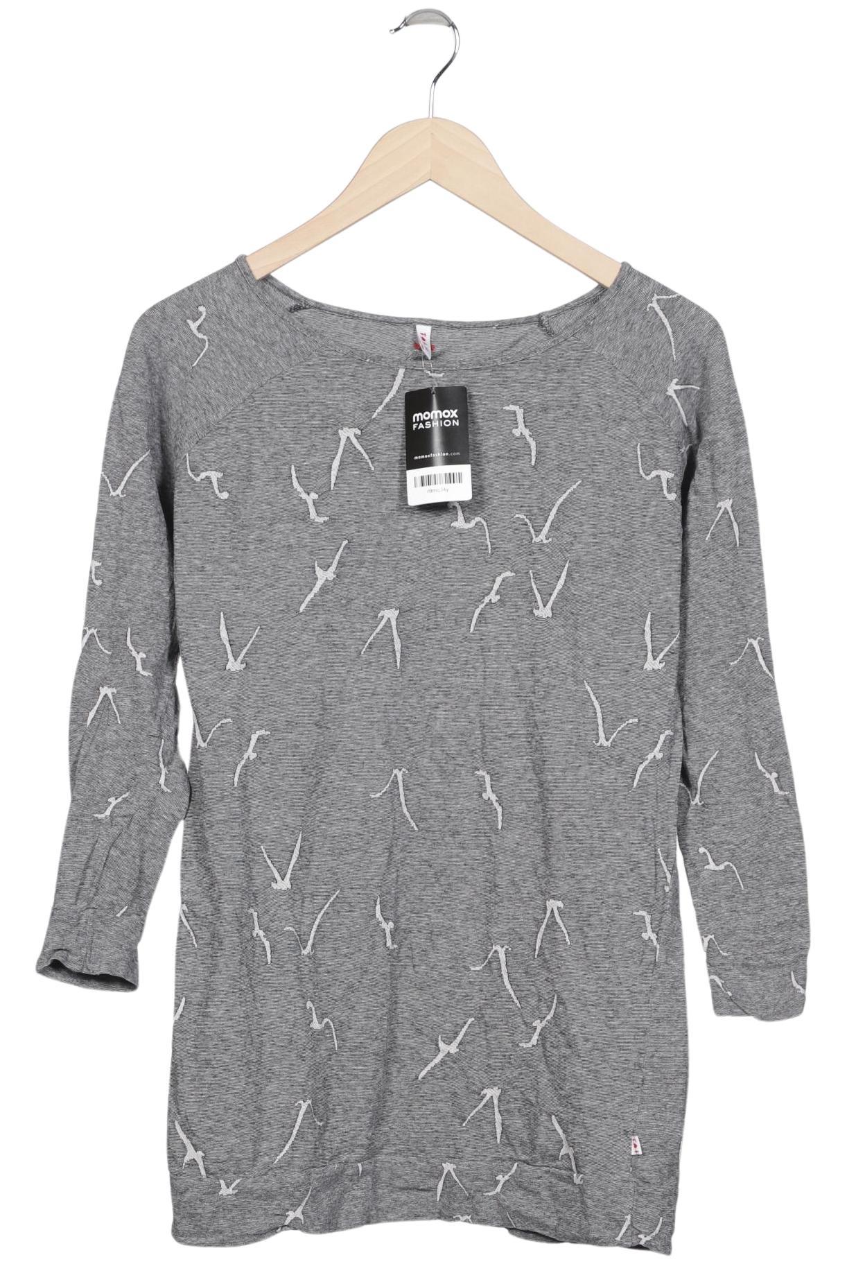 

Blutsgeschwister Damen Langarmshirt, grau, Gr. 36