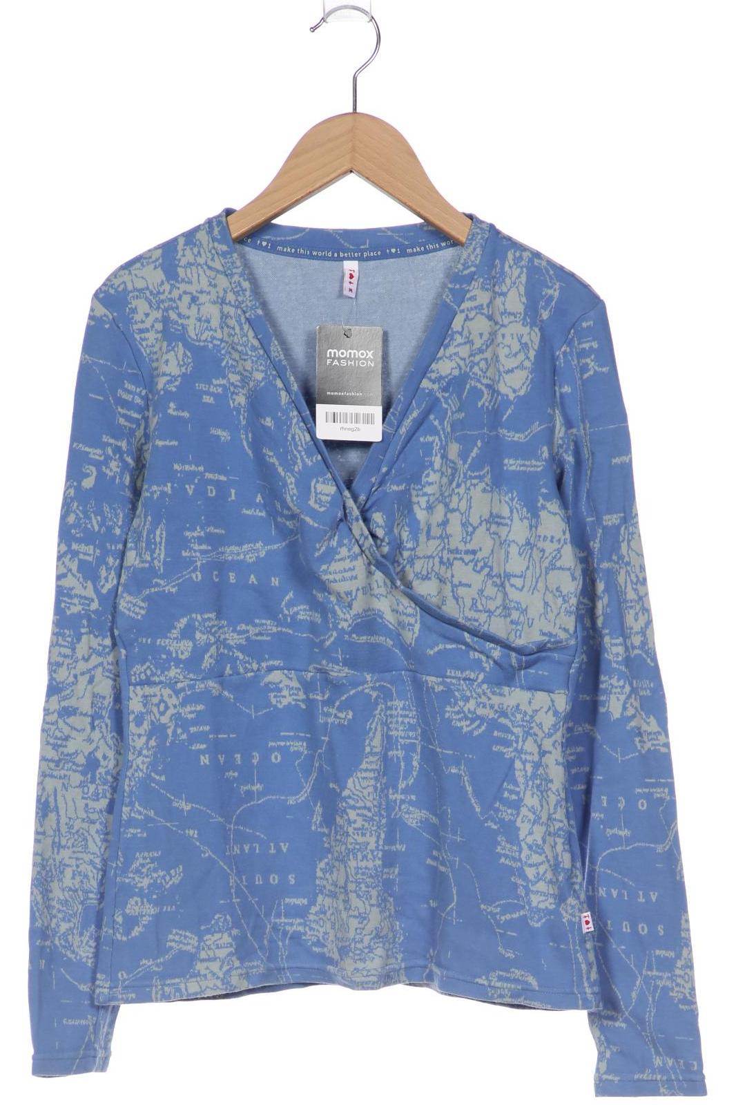 

Blutsgeschwister Damen Langarmshirt, blau