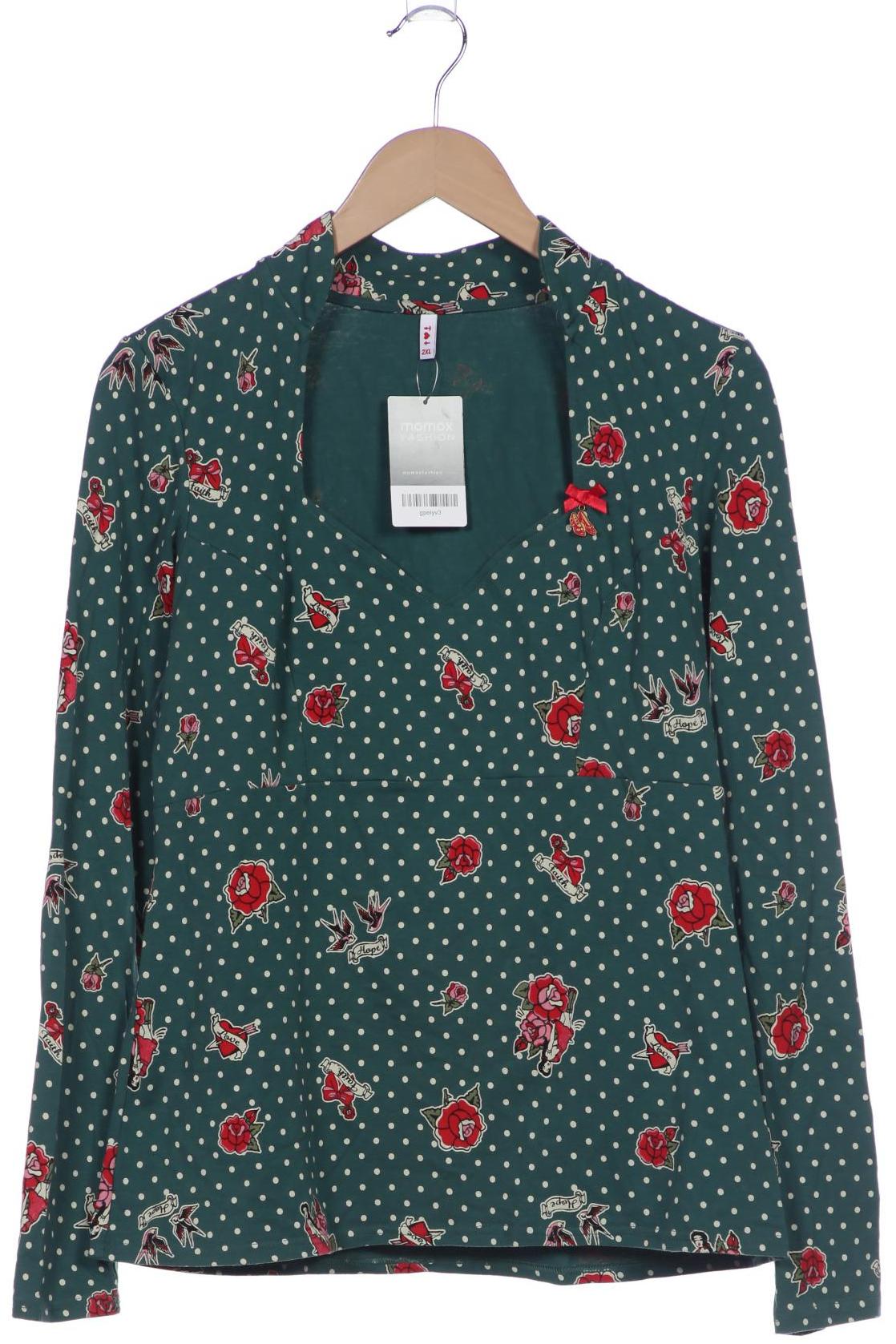 

Blutsgeschwister Damen Langarmshirt, grün, Gr. 46
