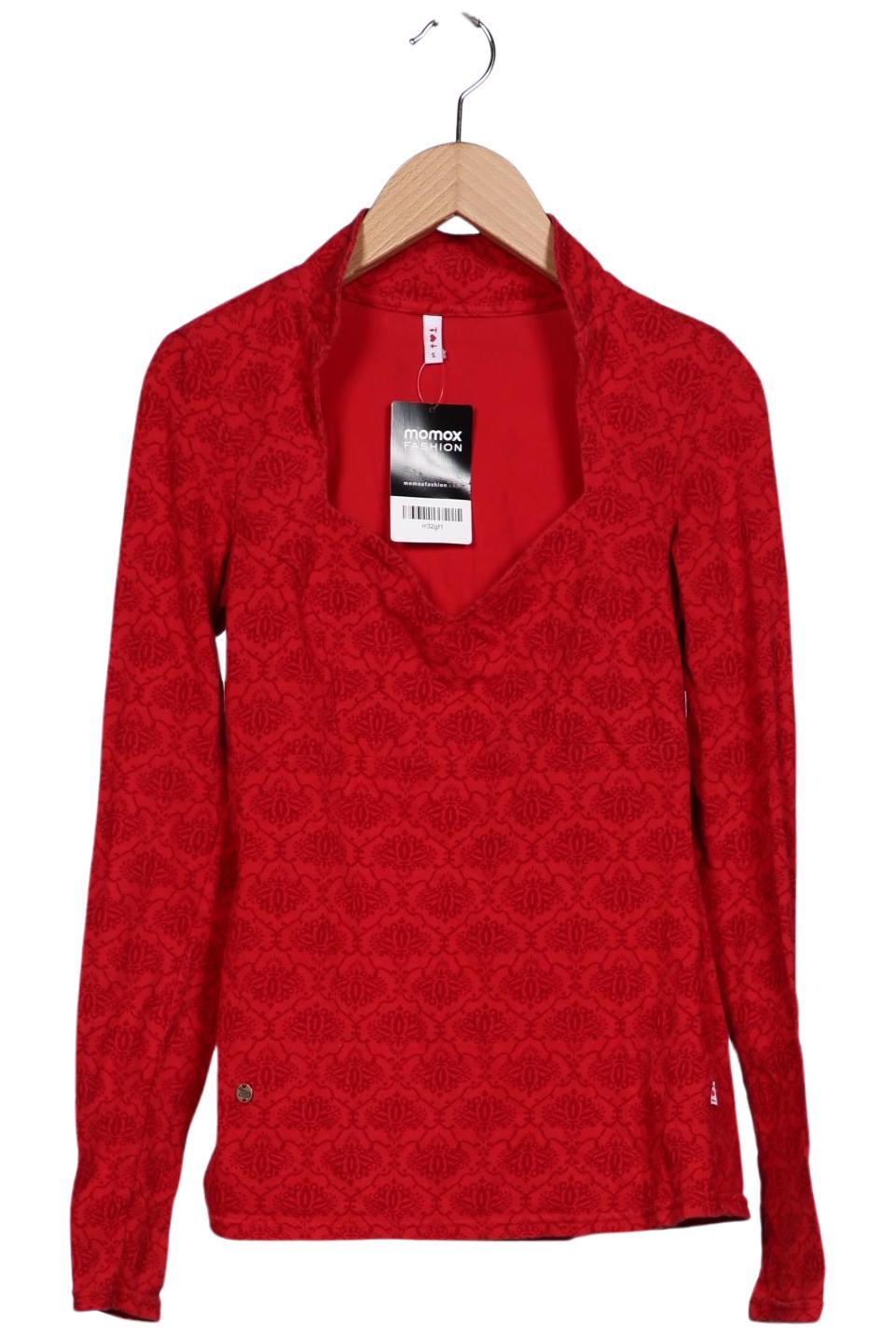 

Blutsgeschwister Damen Langarmshirt, rot, Gr. 36