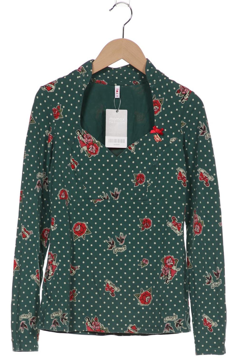 

Blutsgeschwister Damen Langarmshirt, grün, Gr. 36