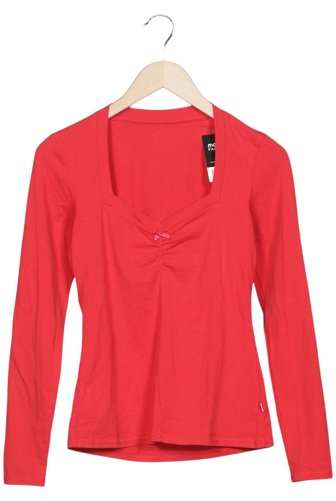 

Blutsgeschwister Damen Langarmshirt, rot, Gr. 36