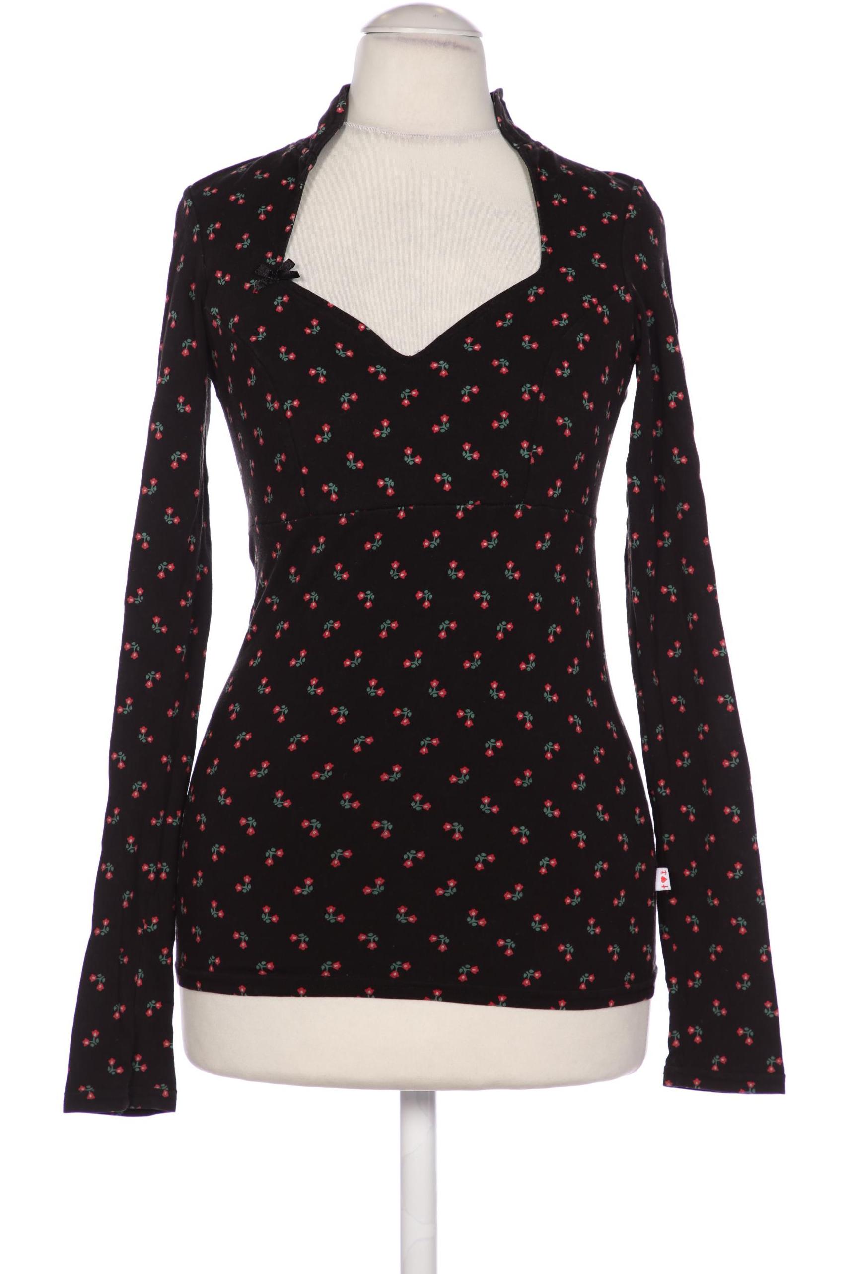Thumbnail - Blutsgeschwister Damen Langarmshirt, schwarz, Gr. 32
