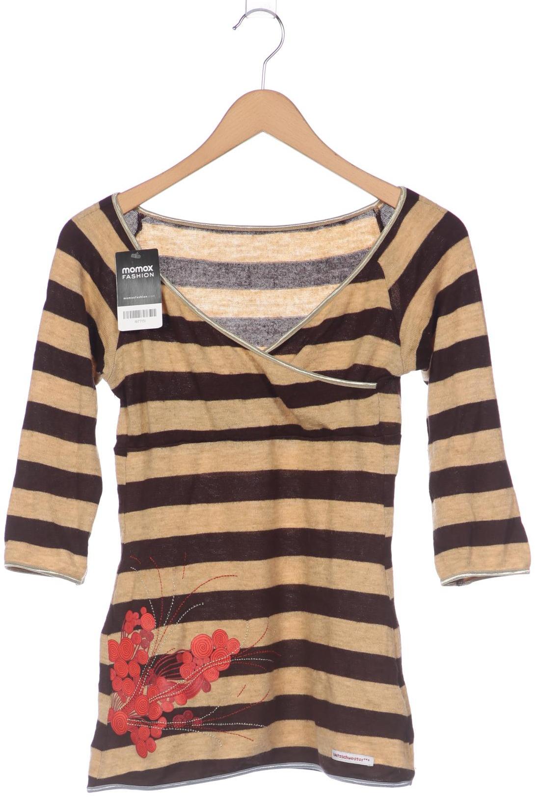 

Blutsgeschwister Damen Langarmshirt, braun, Gr. 38