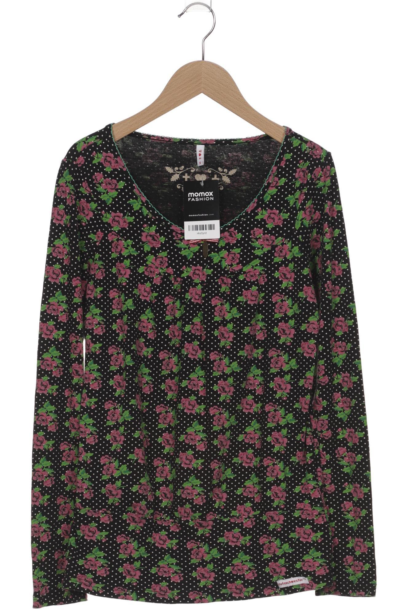 

Blutsgeschwister Damen Langarmshirt, schwarz, Gr. 36
