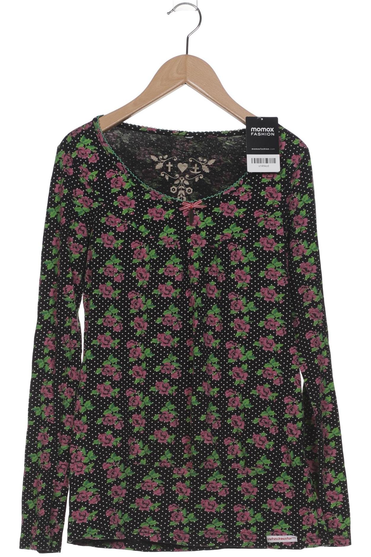 

Blutsgeschwister Damen Langarmshirt, schwarz, Gr. 34