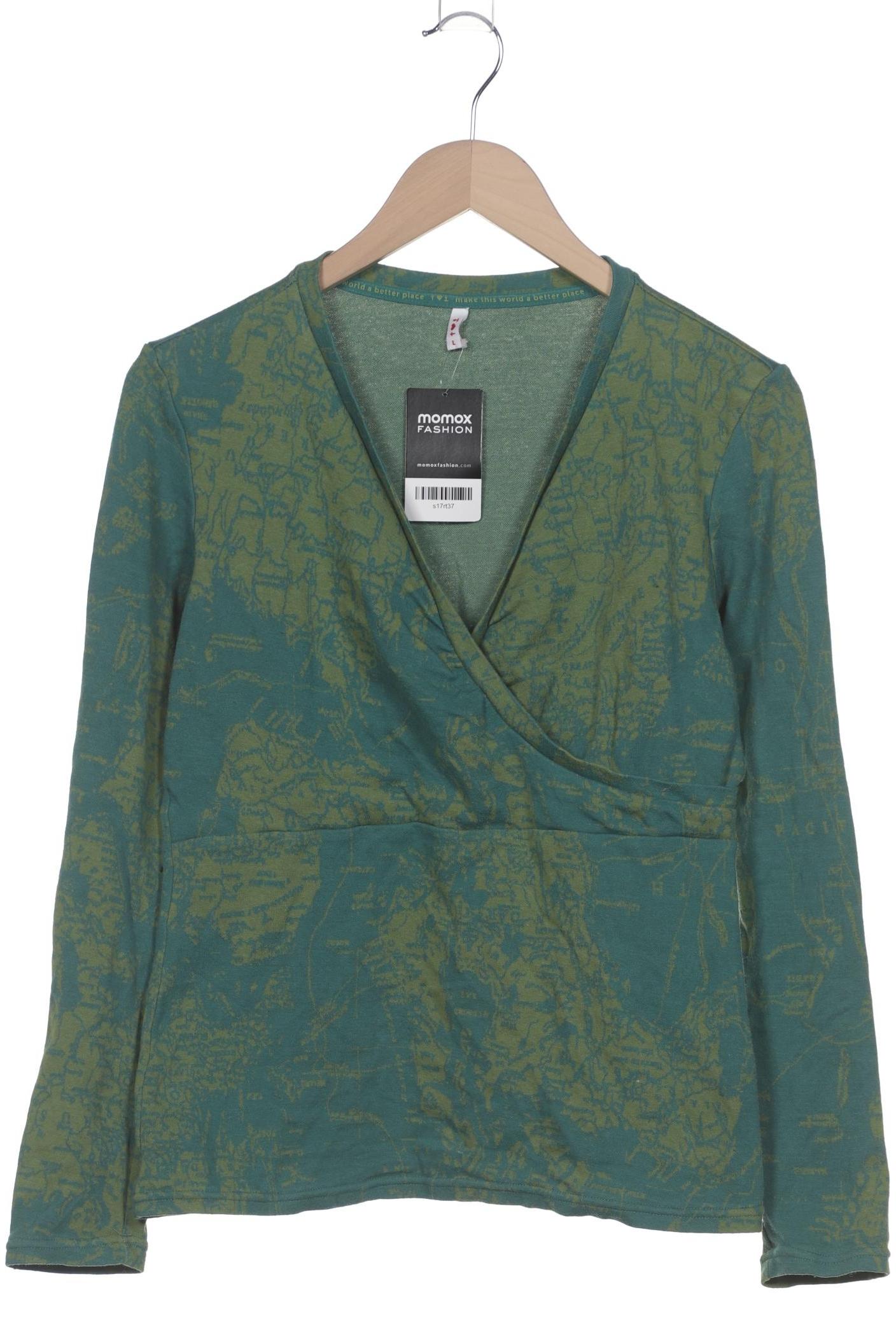 

Blutsgeschwister Damen Langarmshirt, türkis, Gr. 42