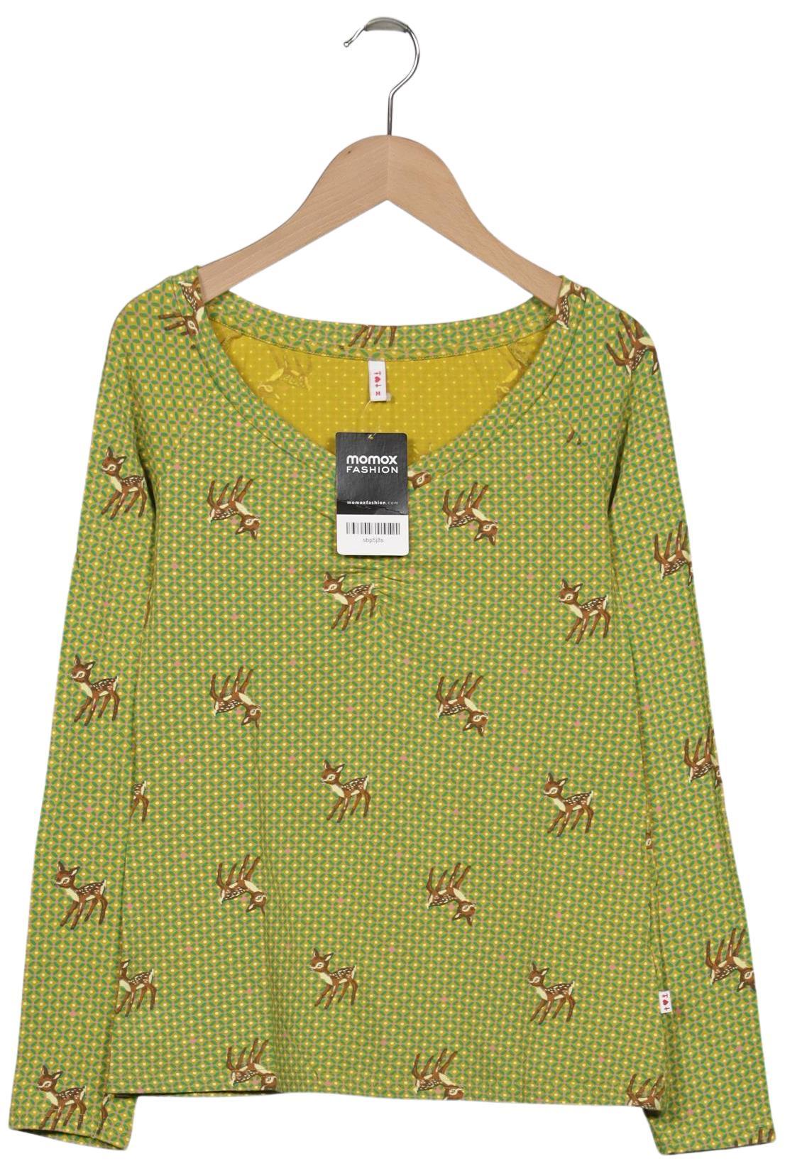 Thumbnail - Blutsgeschwister Damen Langarmshirt, hellgrün, Gr. 38