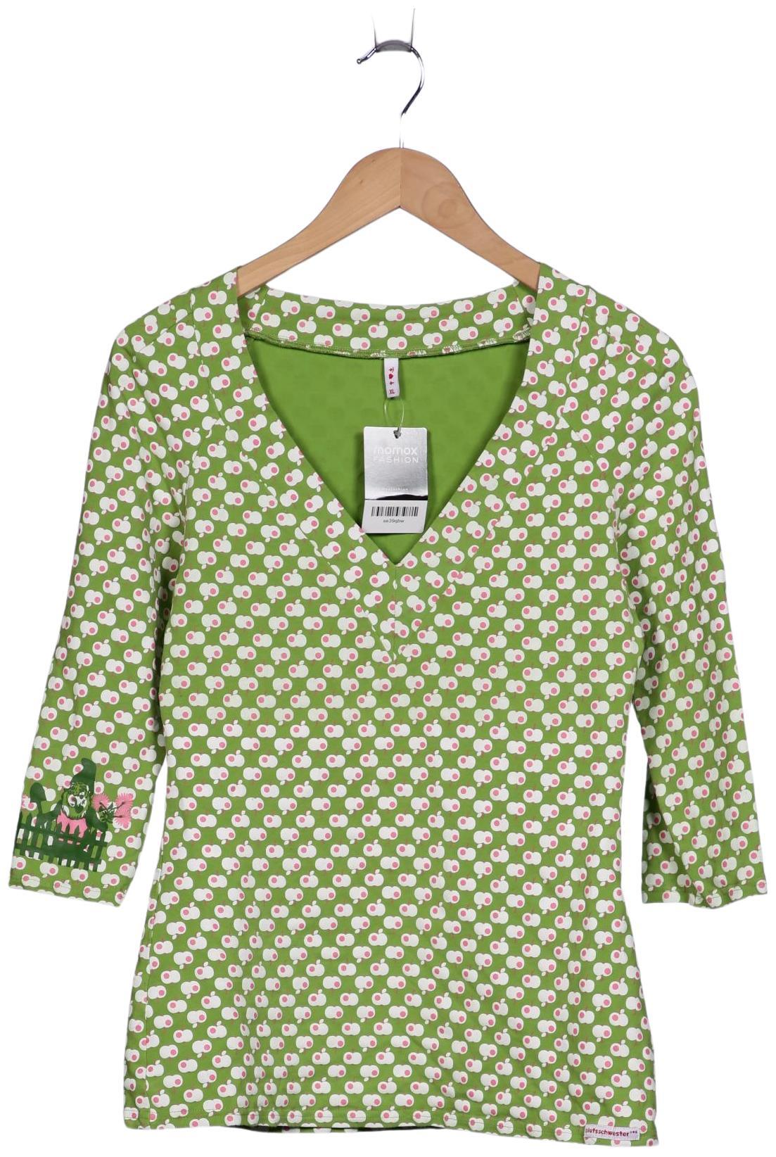 

Blutsgeschwister Damen Langarmshirt, grün, Gr. 44