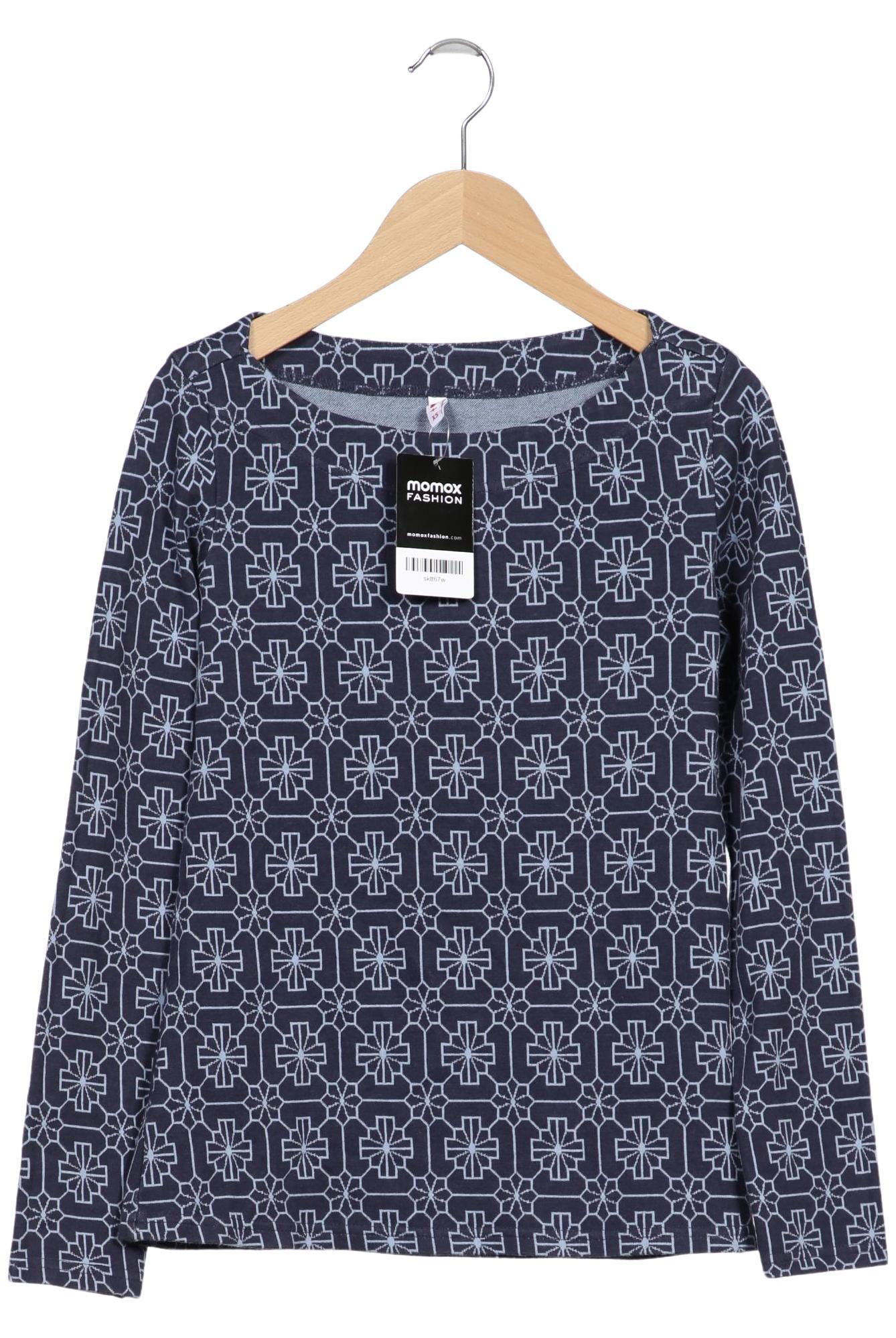 

Blutsgeschwister Damen Langarmshirt, marineblau, Gr. 34