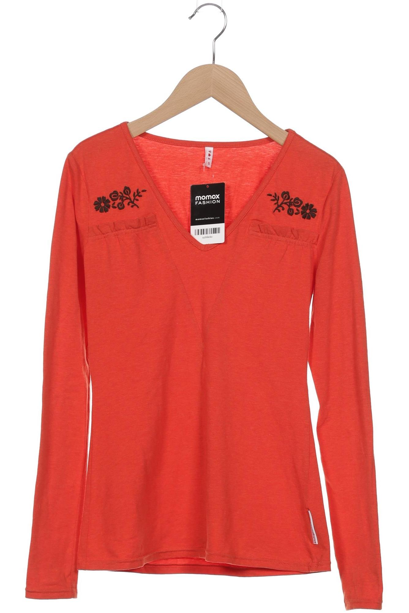 

Blutsgeschwister Damen Langarmshirt, rot, Gr. 36