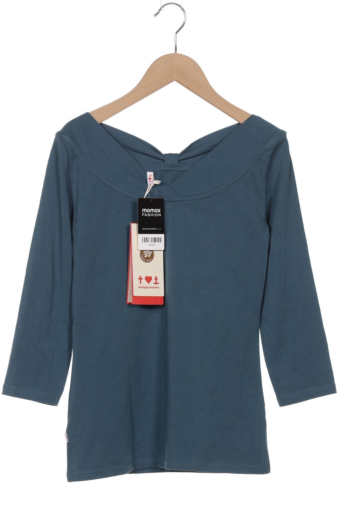 

Blutsgeschwister Damen Langarmshirt, marineblau, Gr. 36