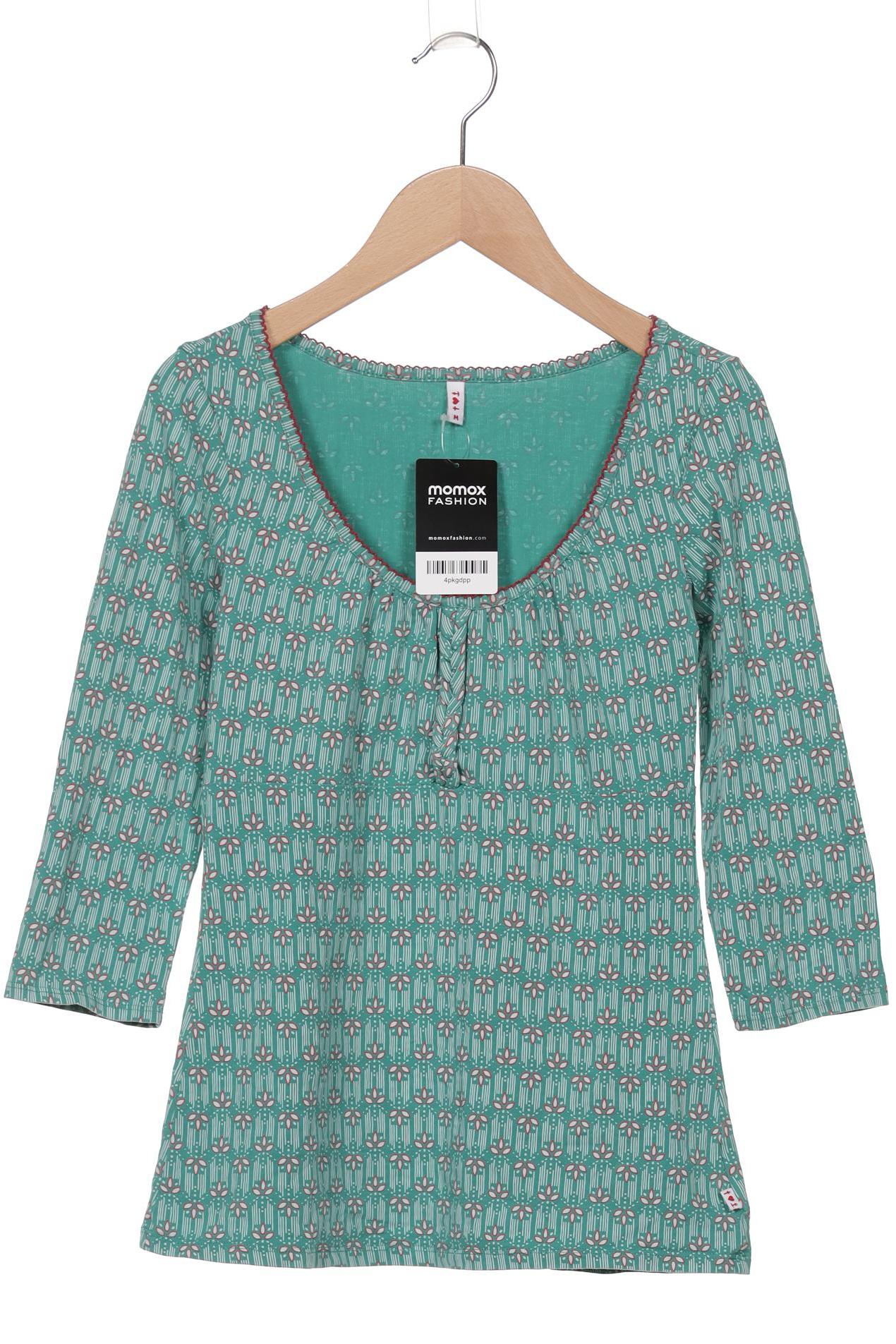 

Blutsgeschwister Damen Langarmshirt, türkis, Gr. 38