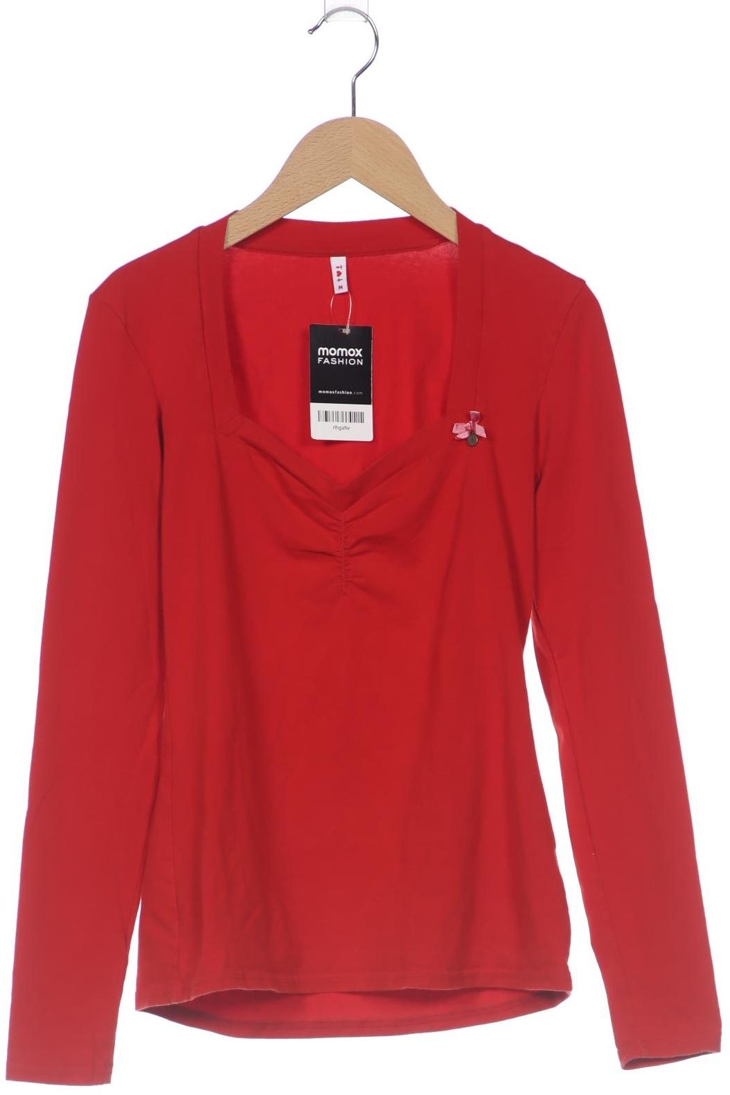

Blutsgeschwister Damen Langarmshirt, rot, Gr. 38