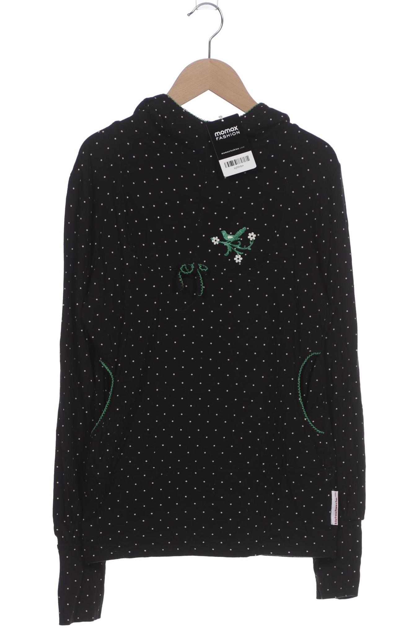 

Blutsgeschwister Damen Langarmshirt, schwarz, Gr. 38