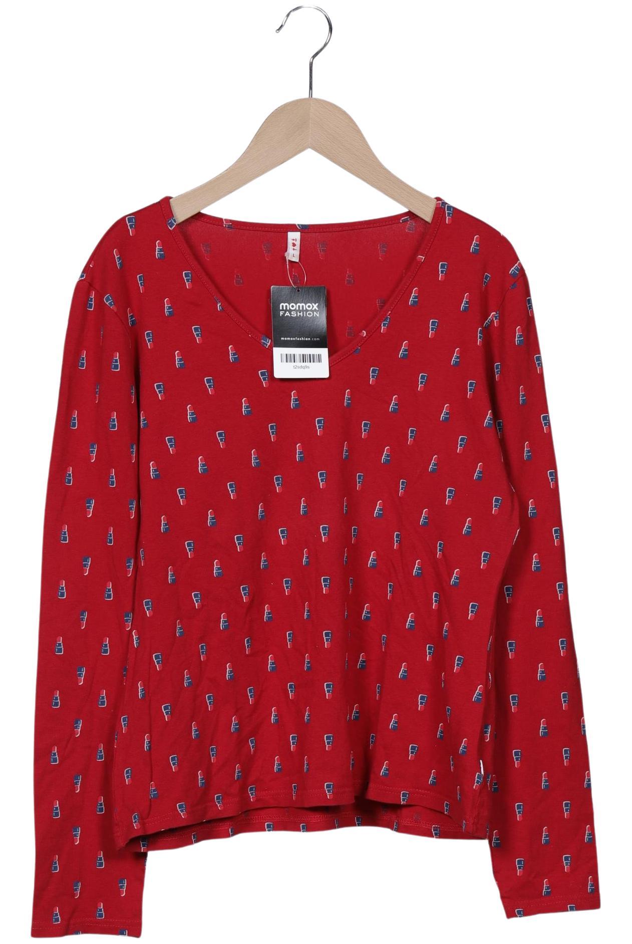 

Blutsgeschwister Damen Langarmshirt, rot, Gr. 42