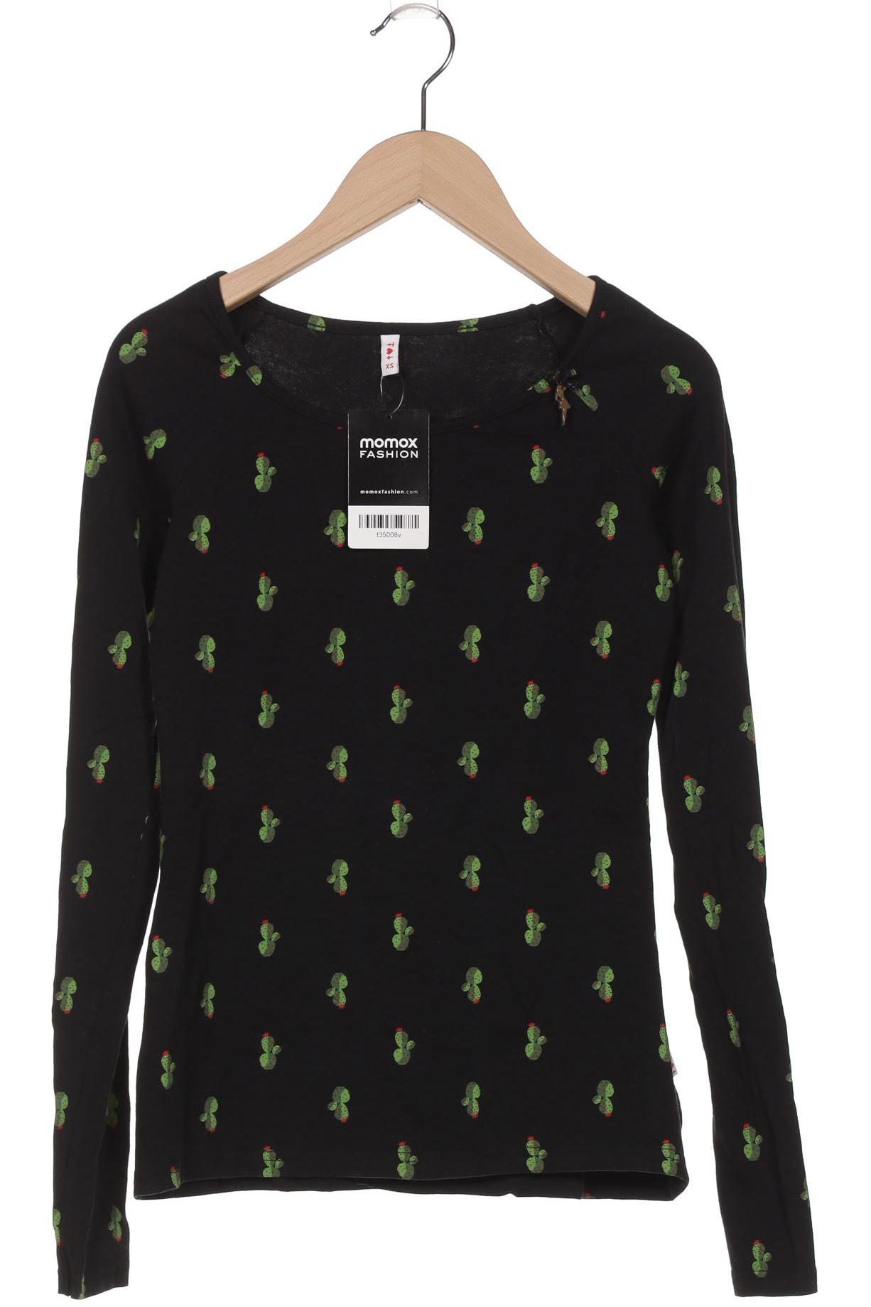 

Blutsgeschwister Damen Langarmshirt, schwarz, Gr. 34